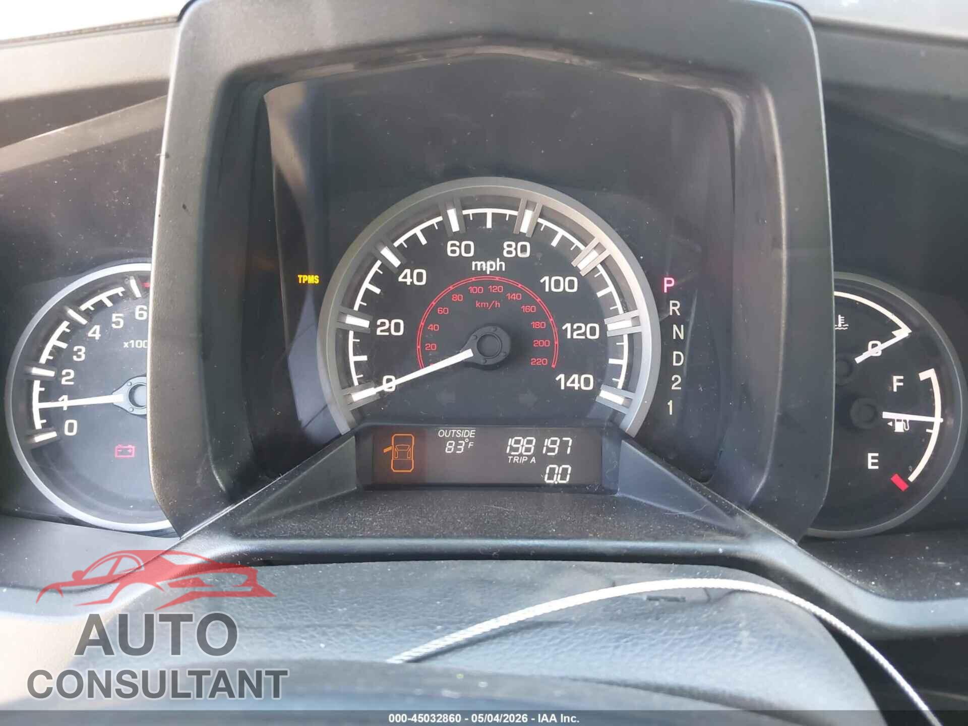 HONDA RIDGELINE 2011 - 5FPYK1F51BB010635