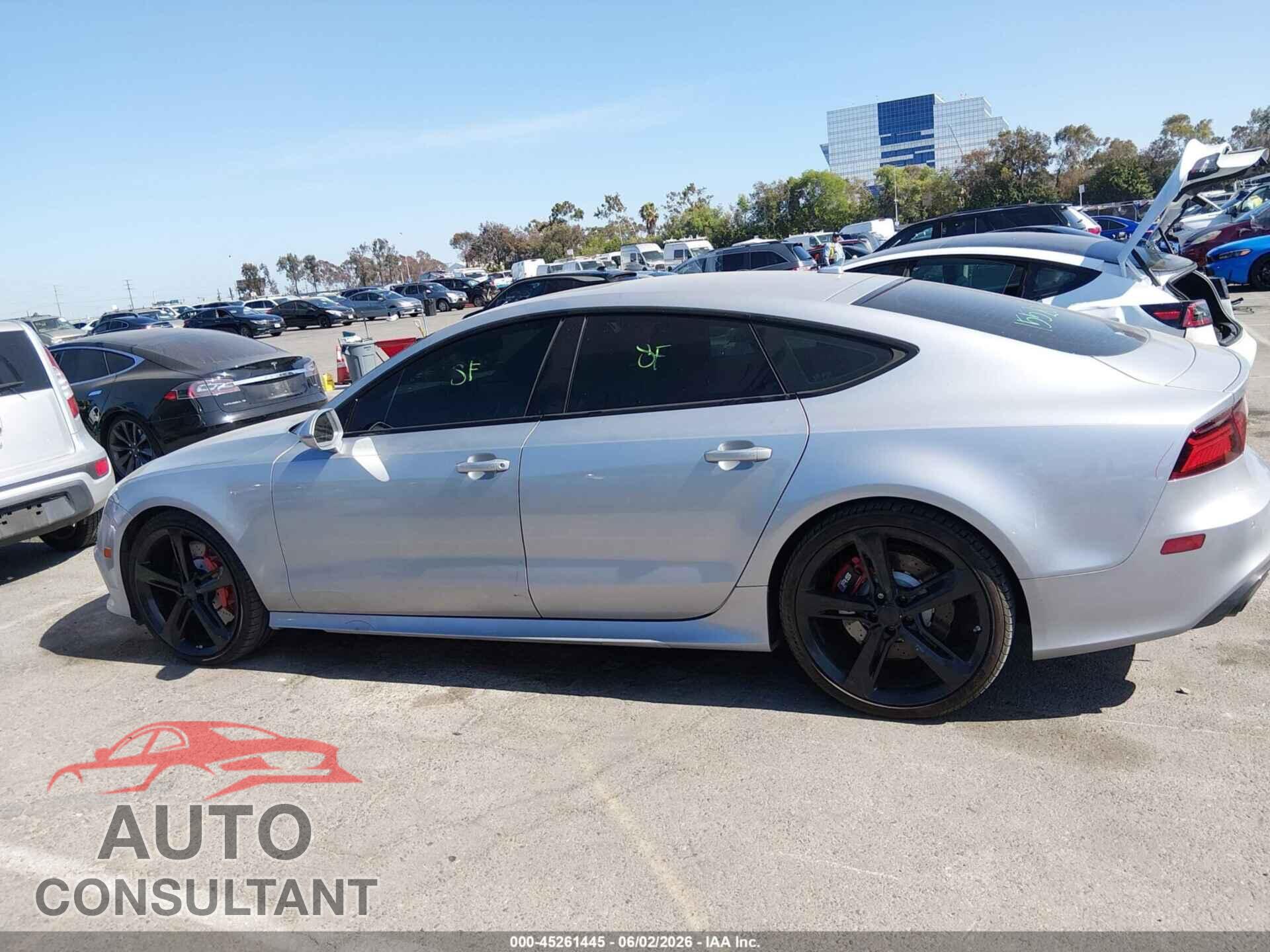 AUDI RS 7 2016 - WUAW2BFCXGN902849