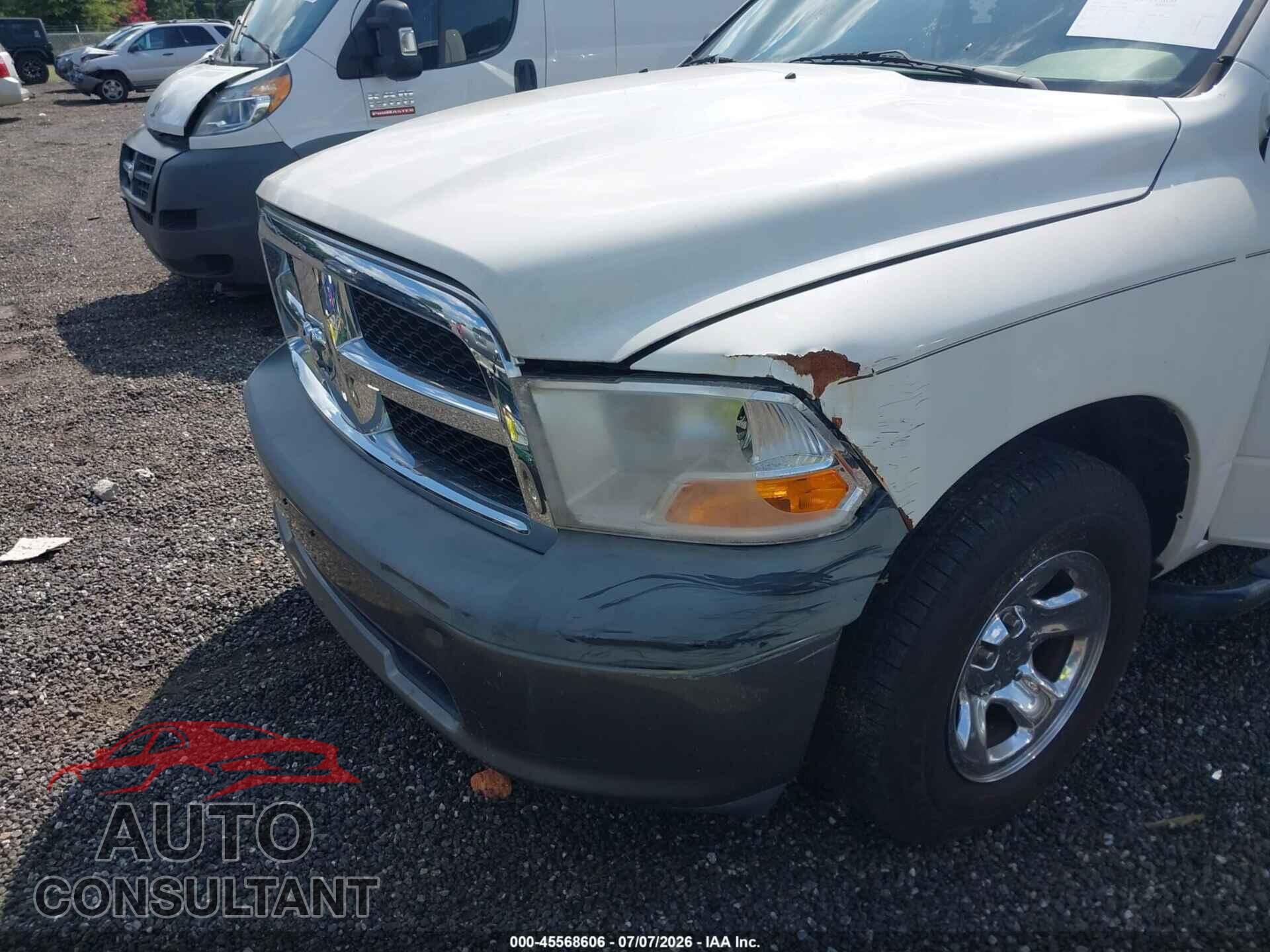 DODGE RAM 1500 2009 - 1D3HB16K59J509706