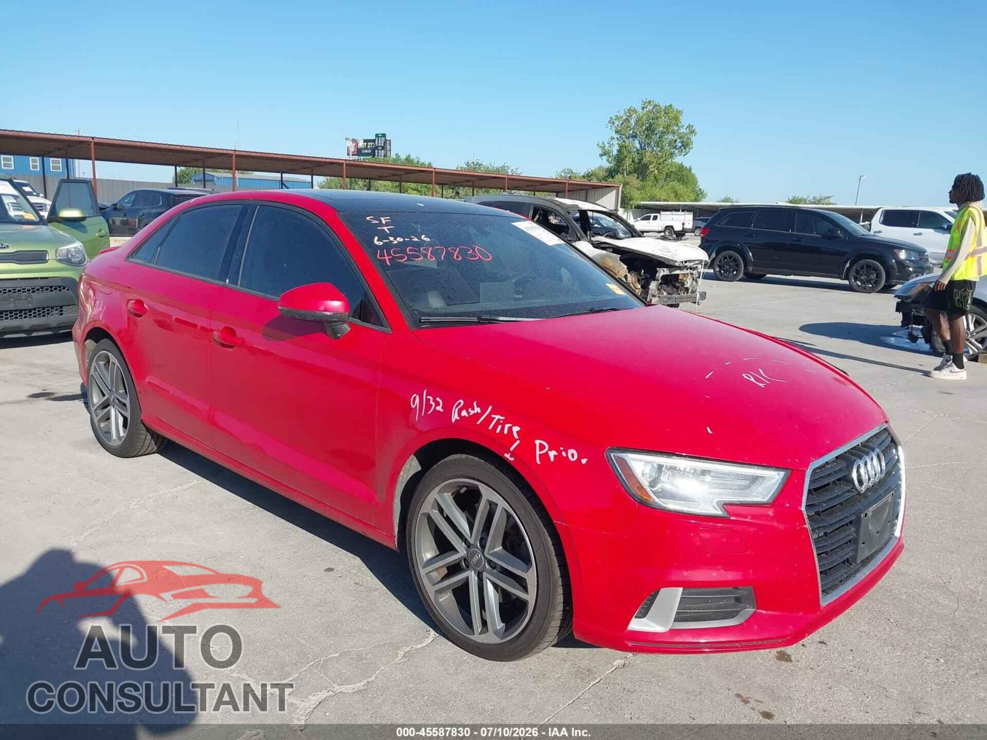 AUDI A3 2017 - WAUAUGFF5H1041787