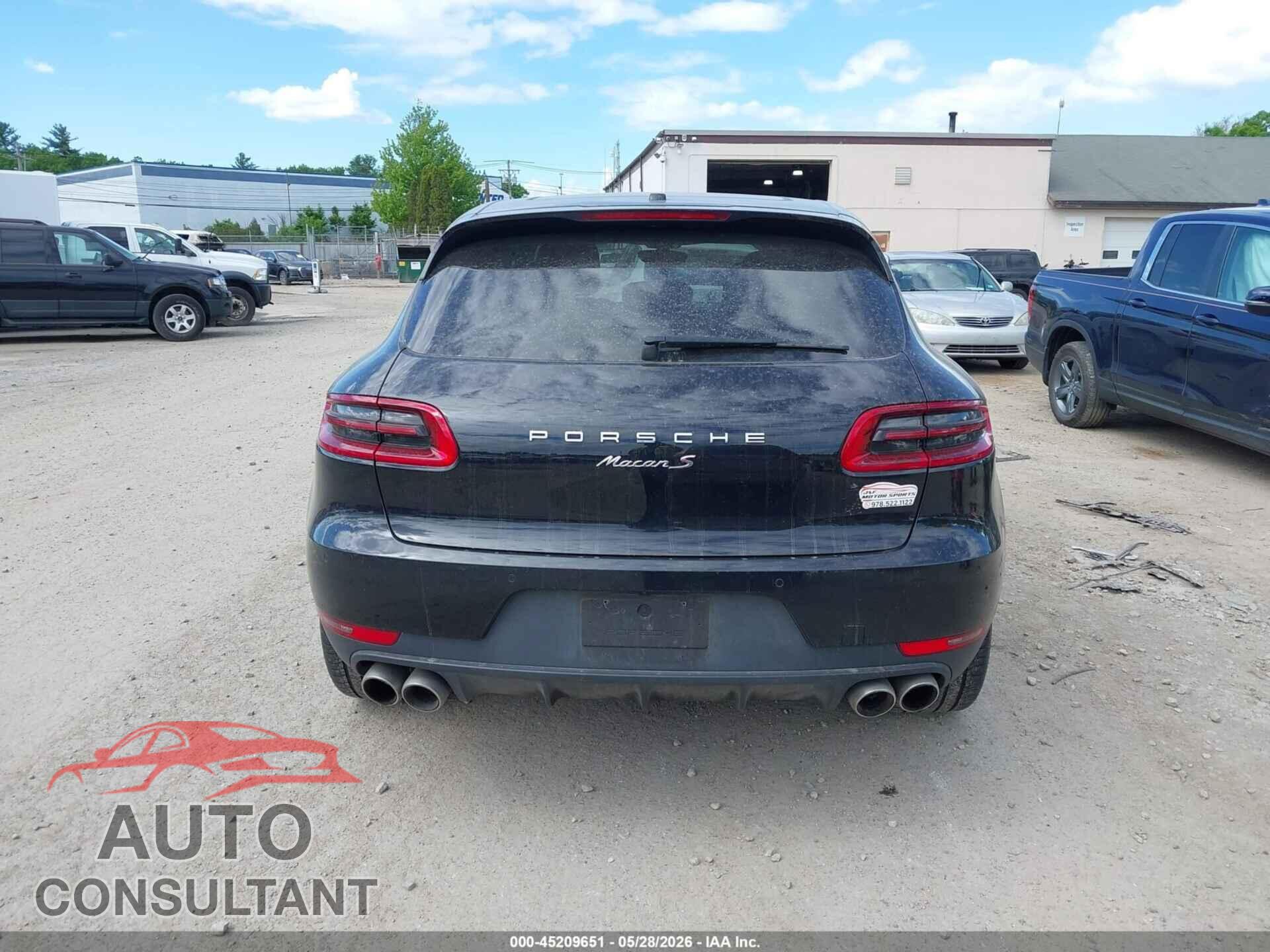 PORSCHE MACAN 2017 - WP1AB2A58HLB16155