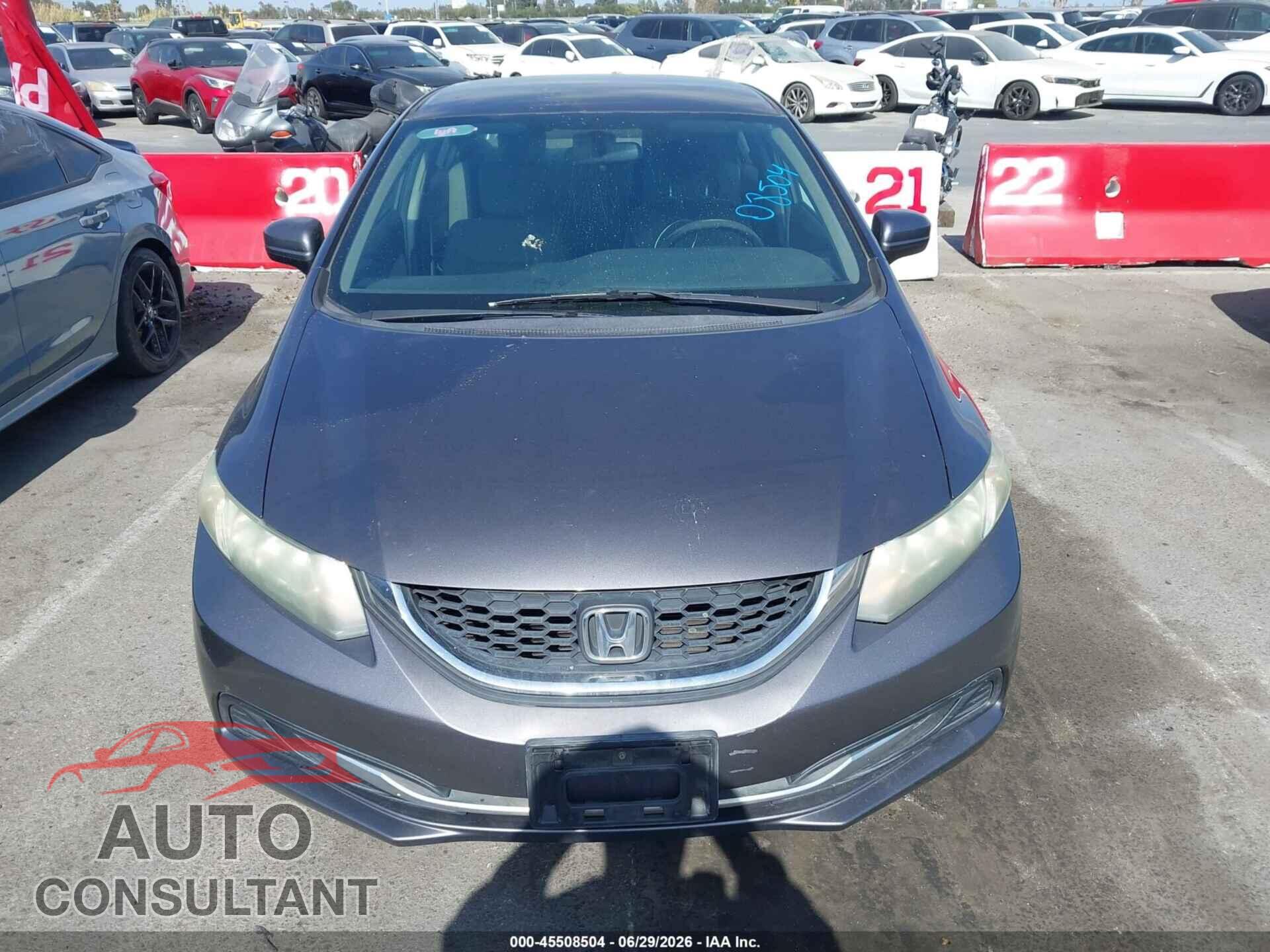 HONDA CIVIC 2015 - 19XFB2F58FE705423