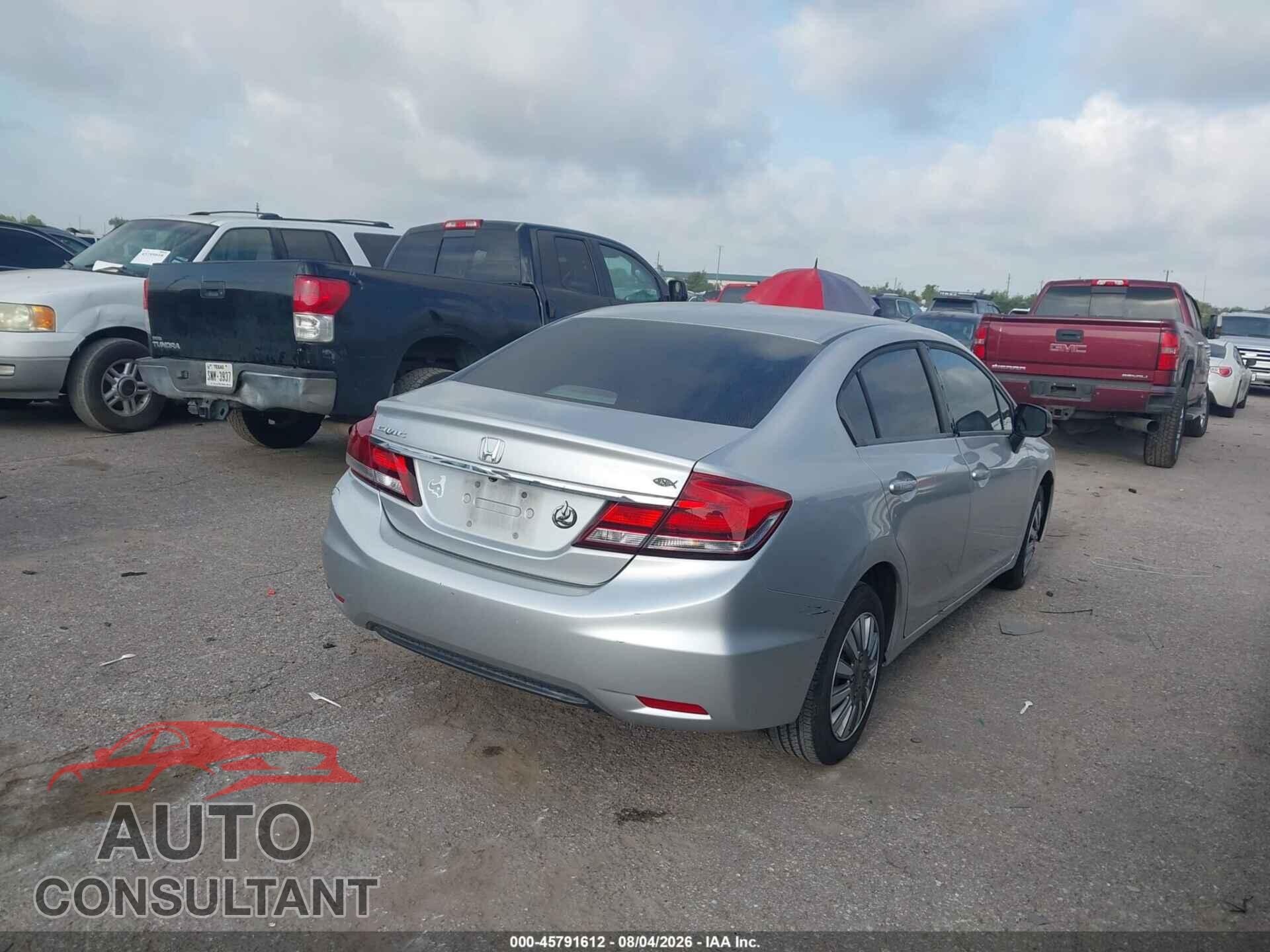 HONDA CIVIC 2014 - 19XFB2F5XEE030849