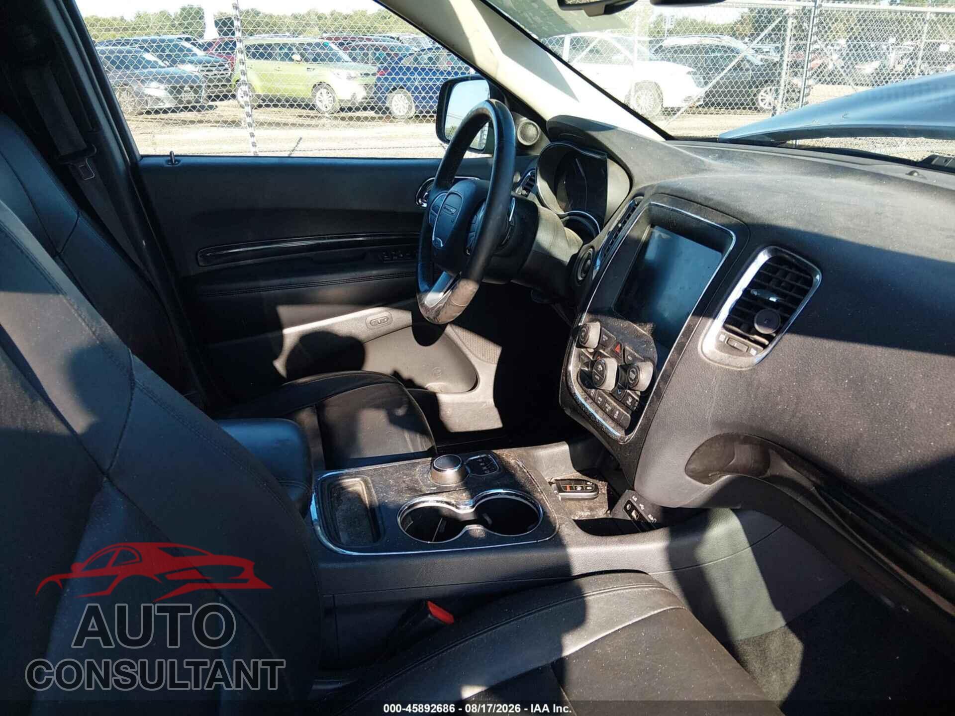 DODGE DURANGO 2016 - 1C4RDJDG4GC467312