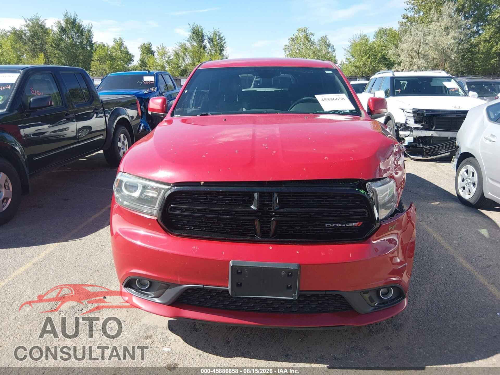 DODGE DURANGO 2017 - 1C4RDJDG7HC820532