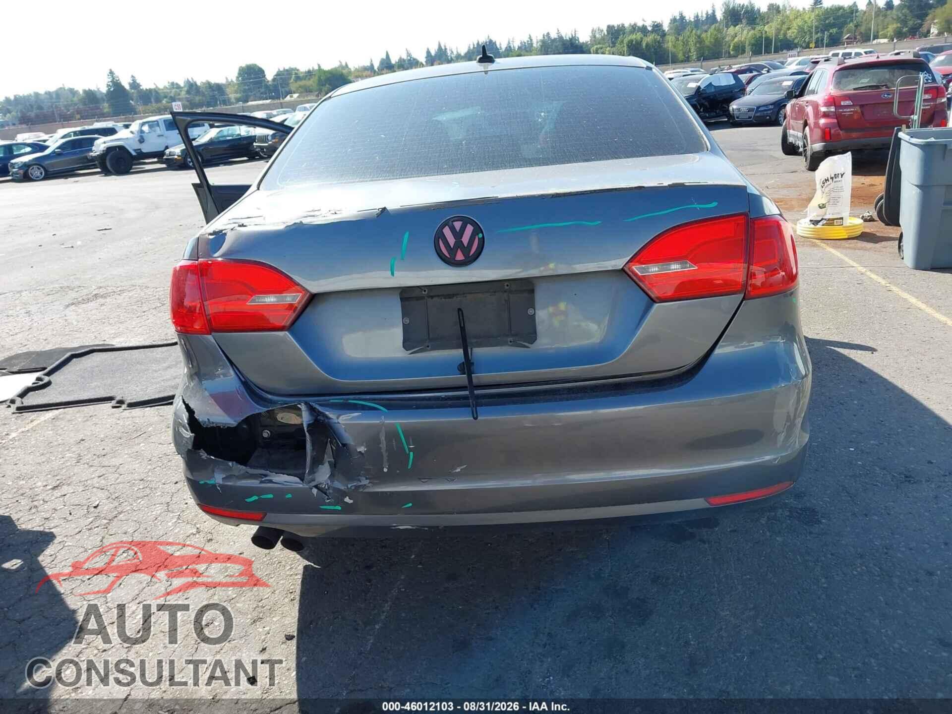 VOLKSWAGEN JETTA 2012 - 3VWDP7AJ4CM414877