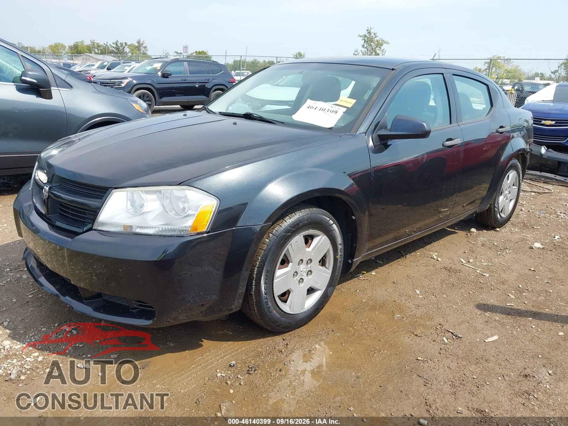 DODGE AVENGER 2010 - 1B3CC4FB0AN112212