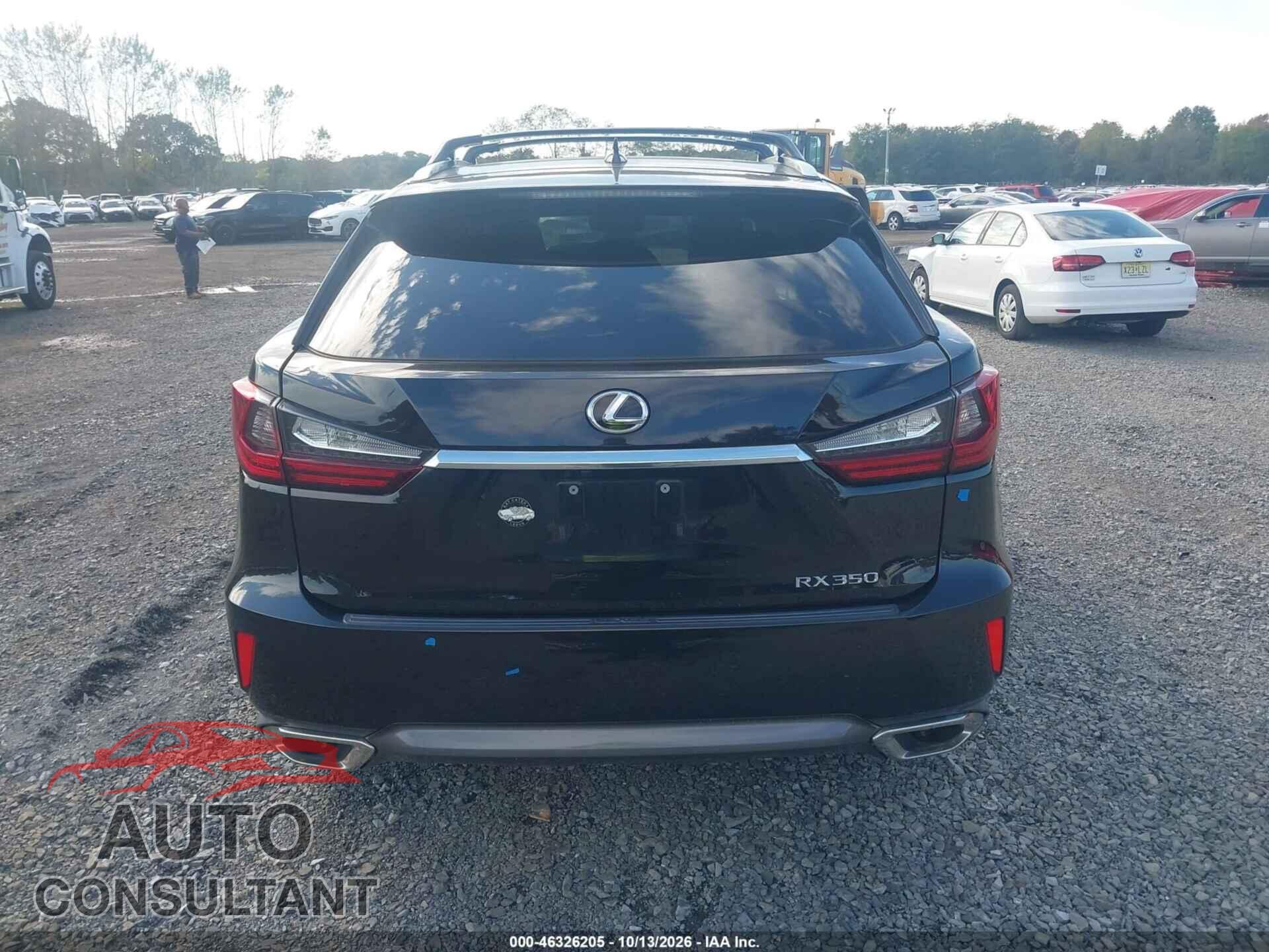 LEXUS RX 350 2017 - 2T2BZMCA7HC111491