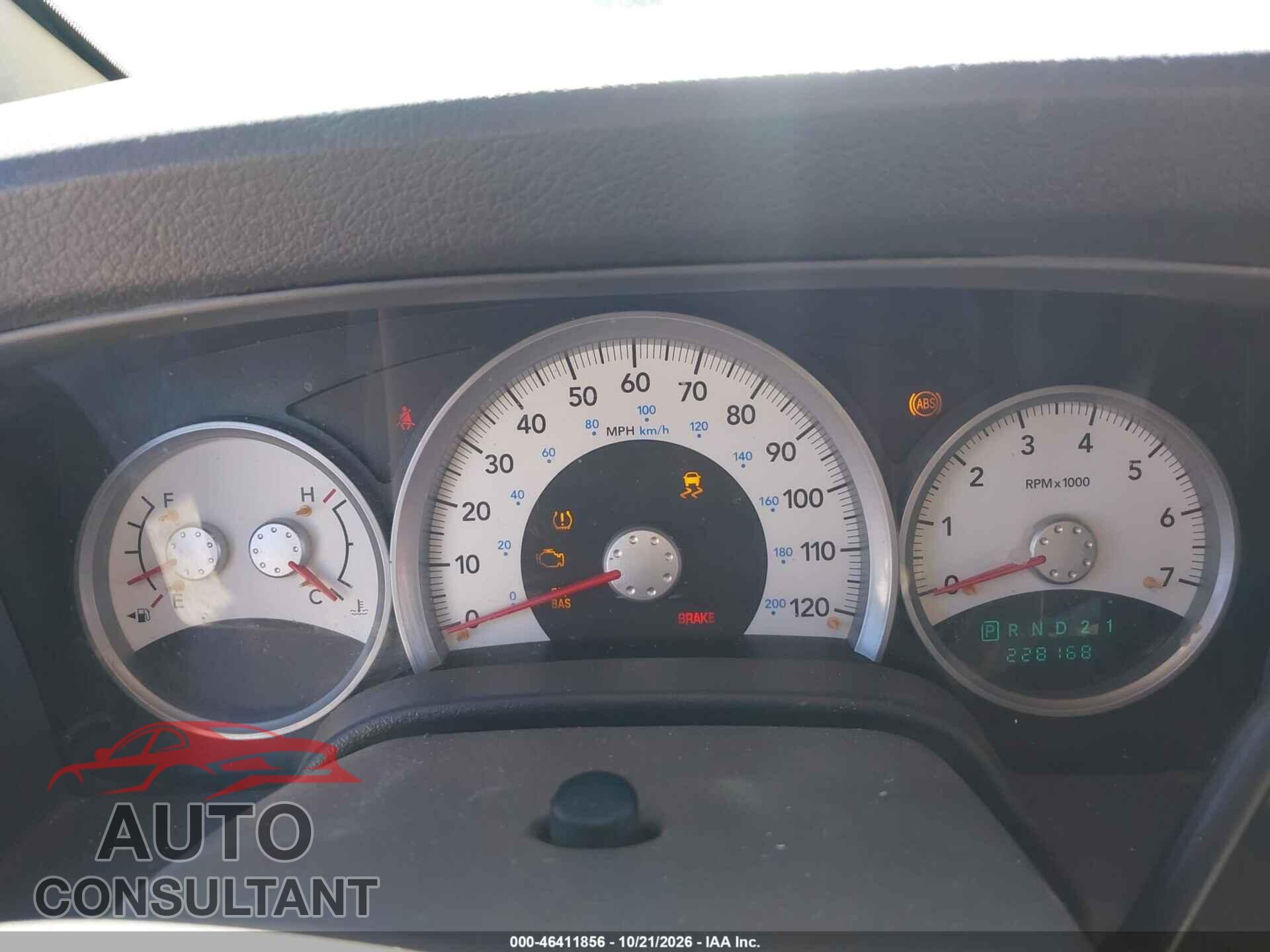 DODGE DURANGO 2009 - 1D8HB48P89F710099