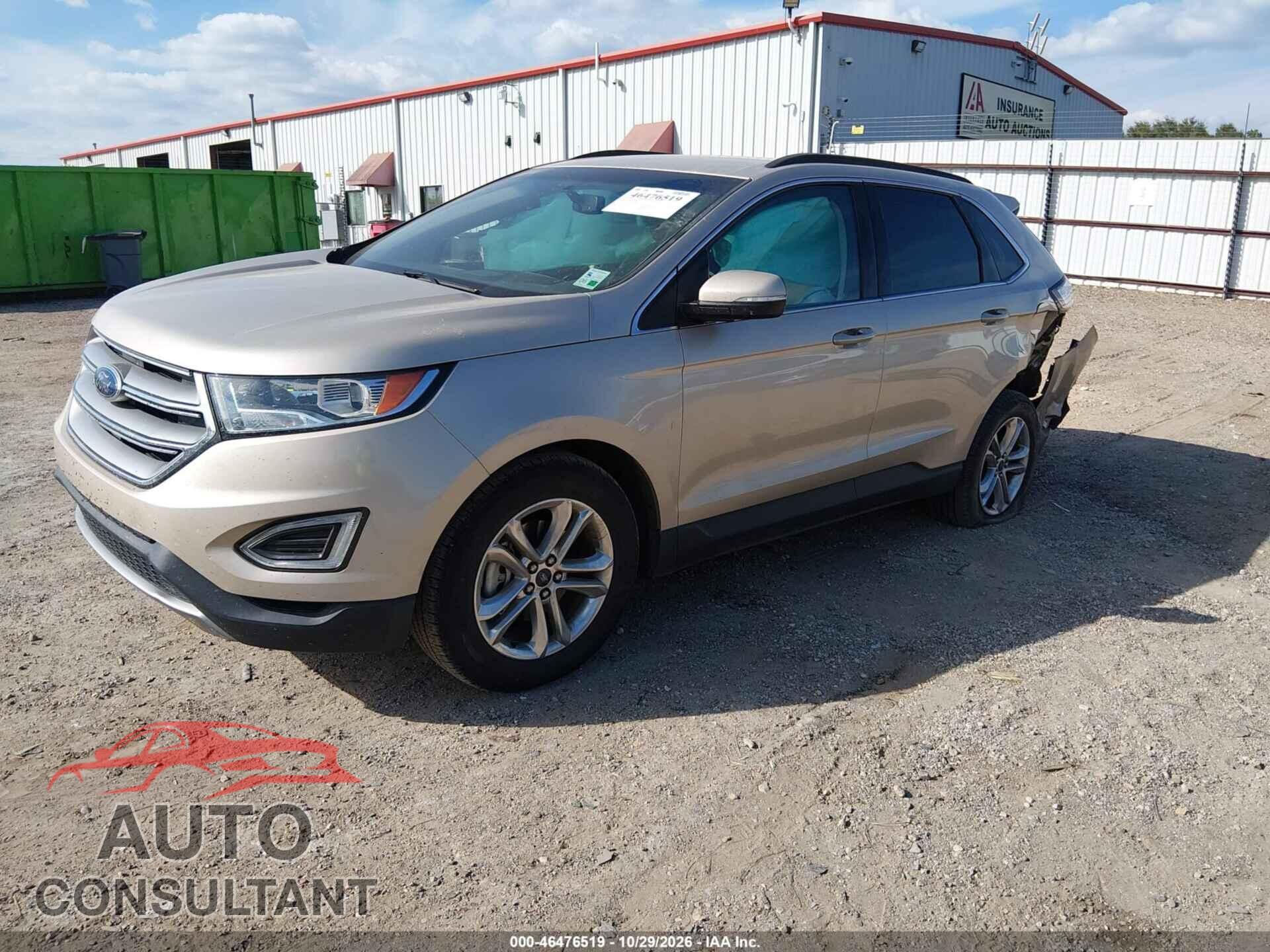 FORD EDGE 2017 - 2FMPK3J98HBB25468