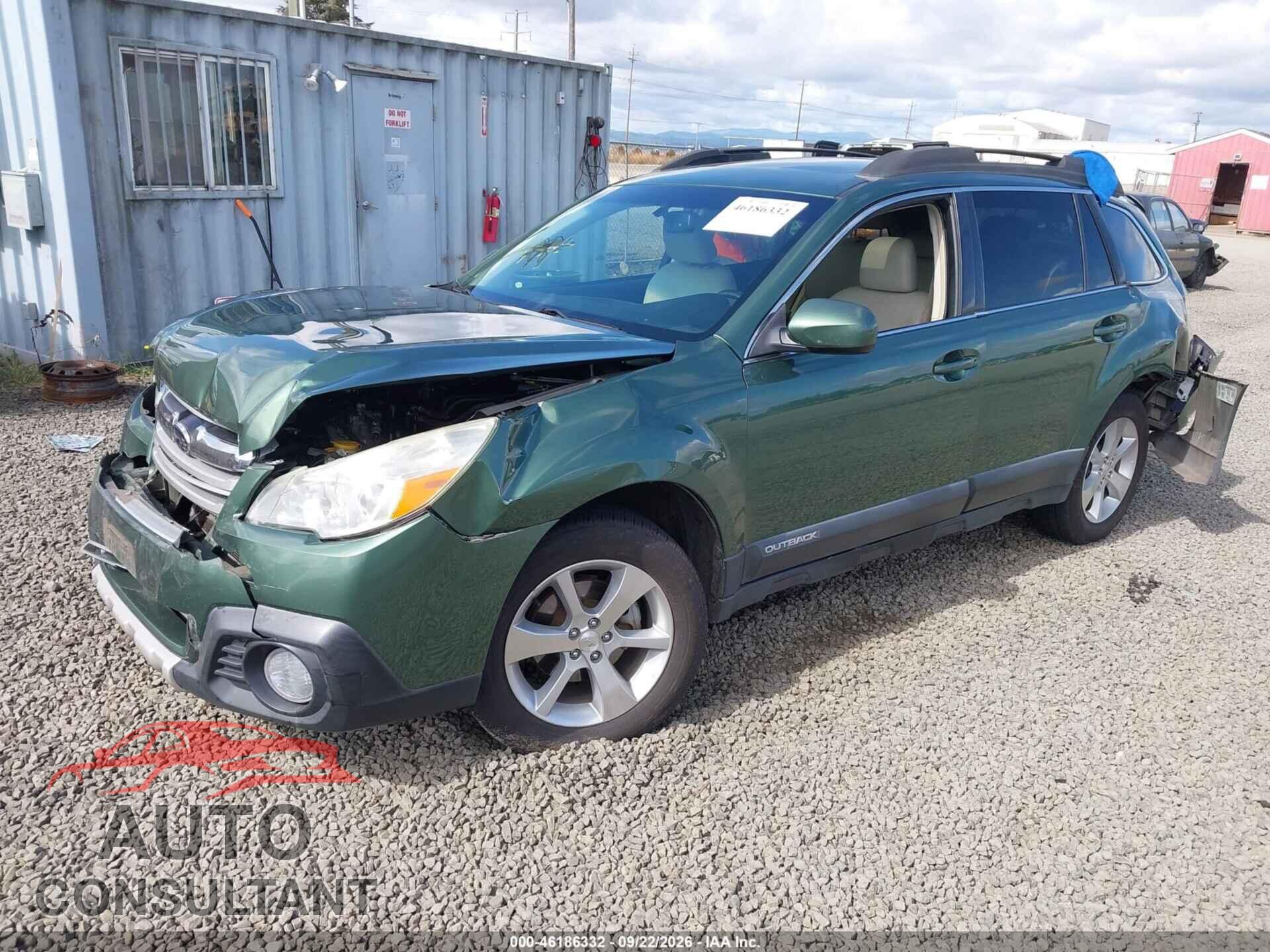 SUBARU OUTBACK 2014 - 4S4BRBLC4E3258717