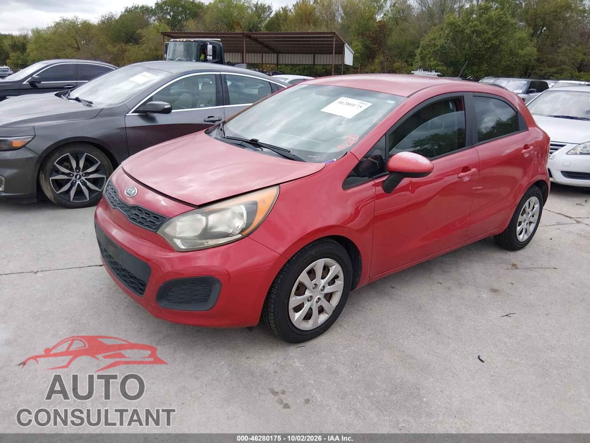 KIA RIO5 2012 - KNADM5A32C6081352
