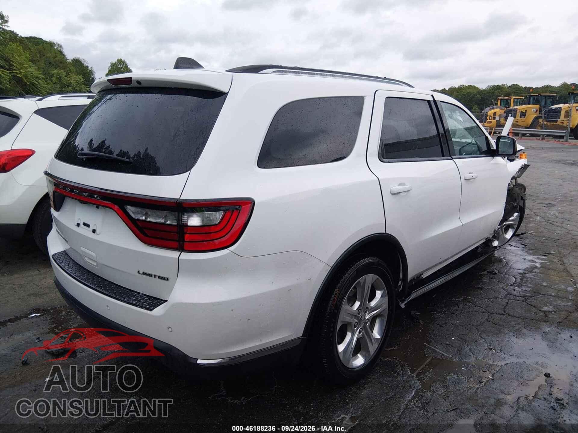 DODGE DURANGO 2015 - 1C4RDHDG3FC709319