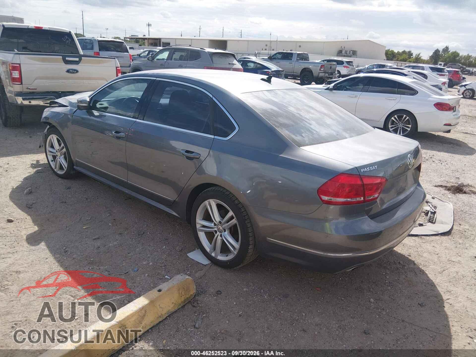 VOLKSWAGEN PASSAT 2013 - 1VWCM7A34DC106889