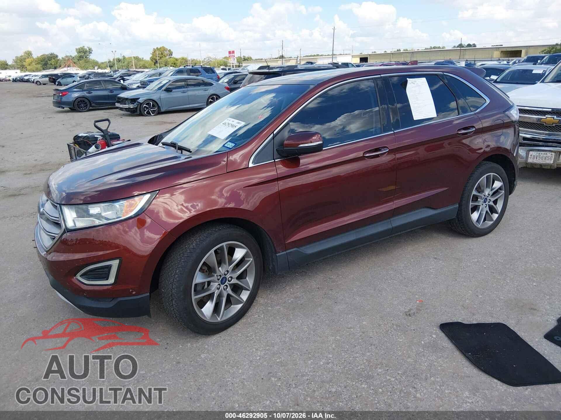 FORD EDGE 2015 - 2FMPK3K83FBB38440
