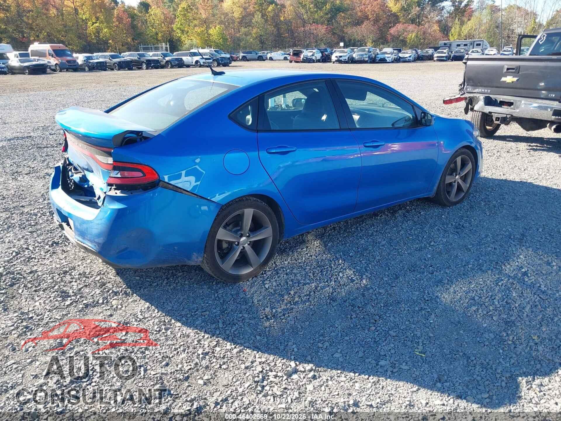 DODGE DART 2015 - 1C3CDFEB0FD421768