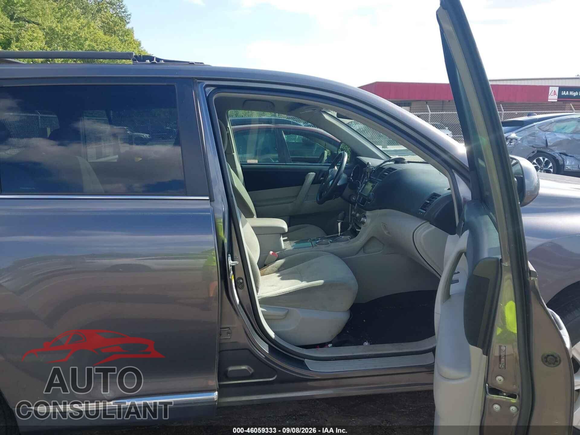 TOYOTA HIGHLANDER 2013 - 5TDZA3EH8DS035442