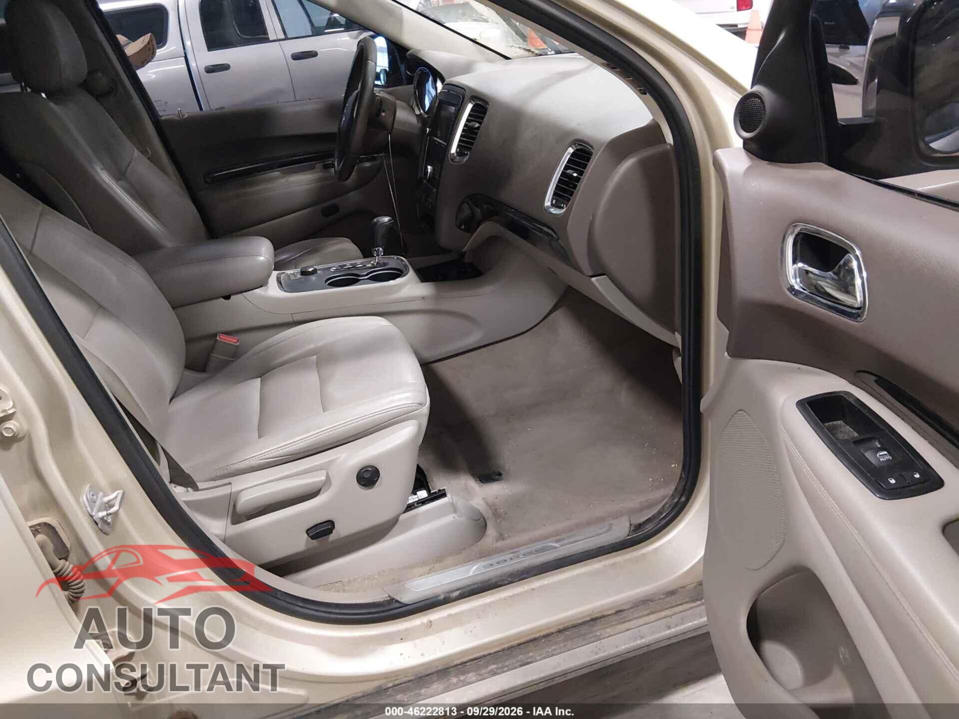 DODGE DURANGO 2011 - 1D4SE4GT4BC705180