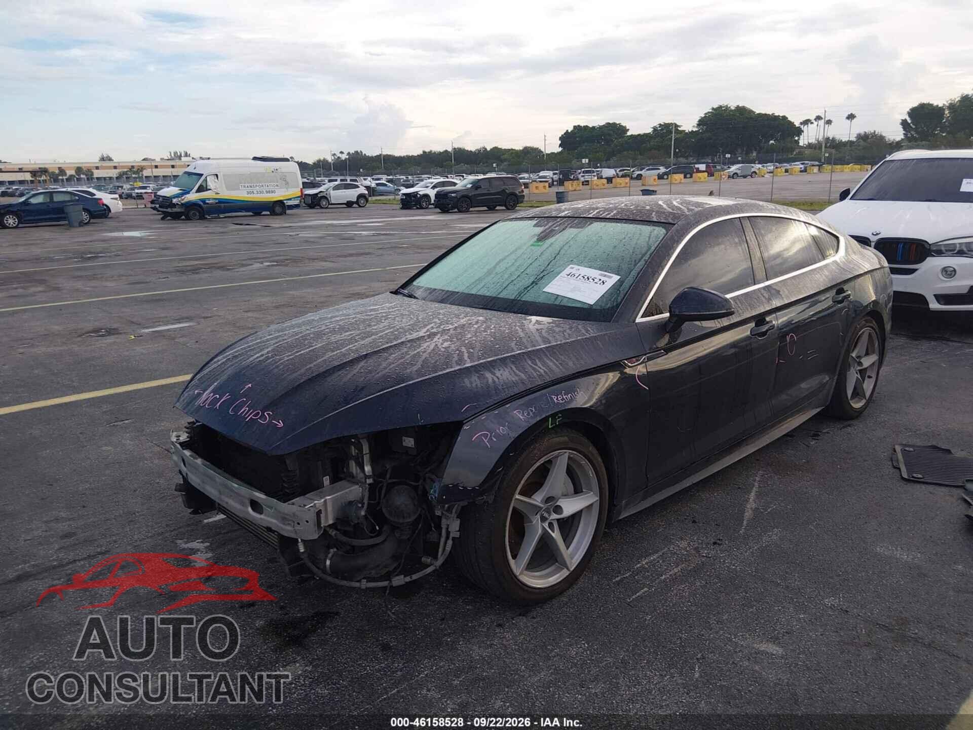 AUDI A5 2018 - WAUENCF52JA123402