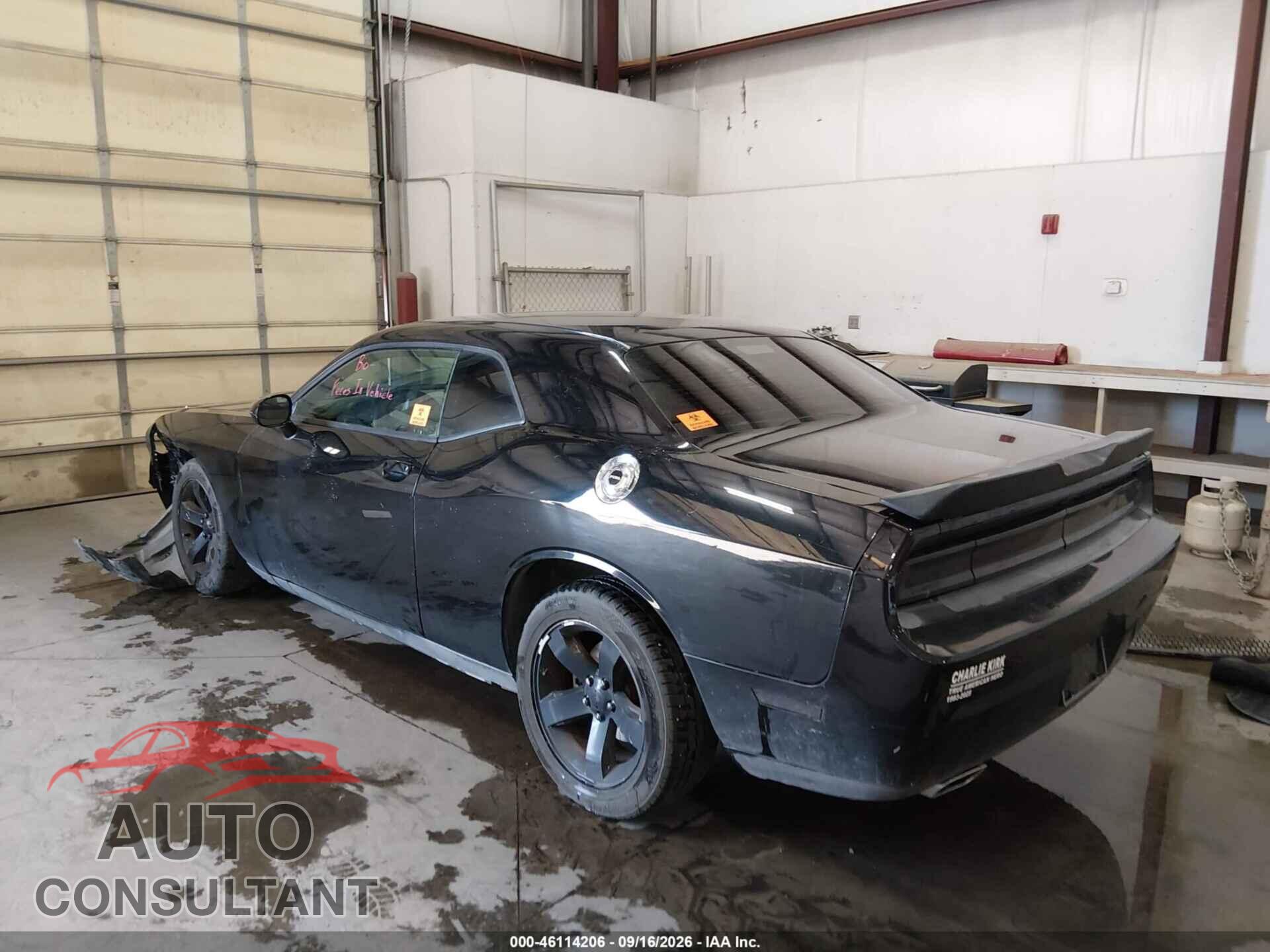 DODGE CHALLENGER 2012 - 2C3CDYAGXCH162203