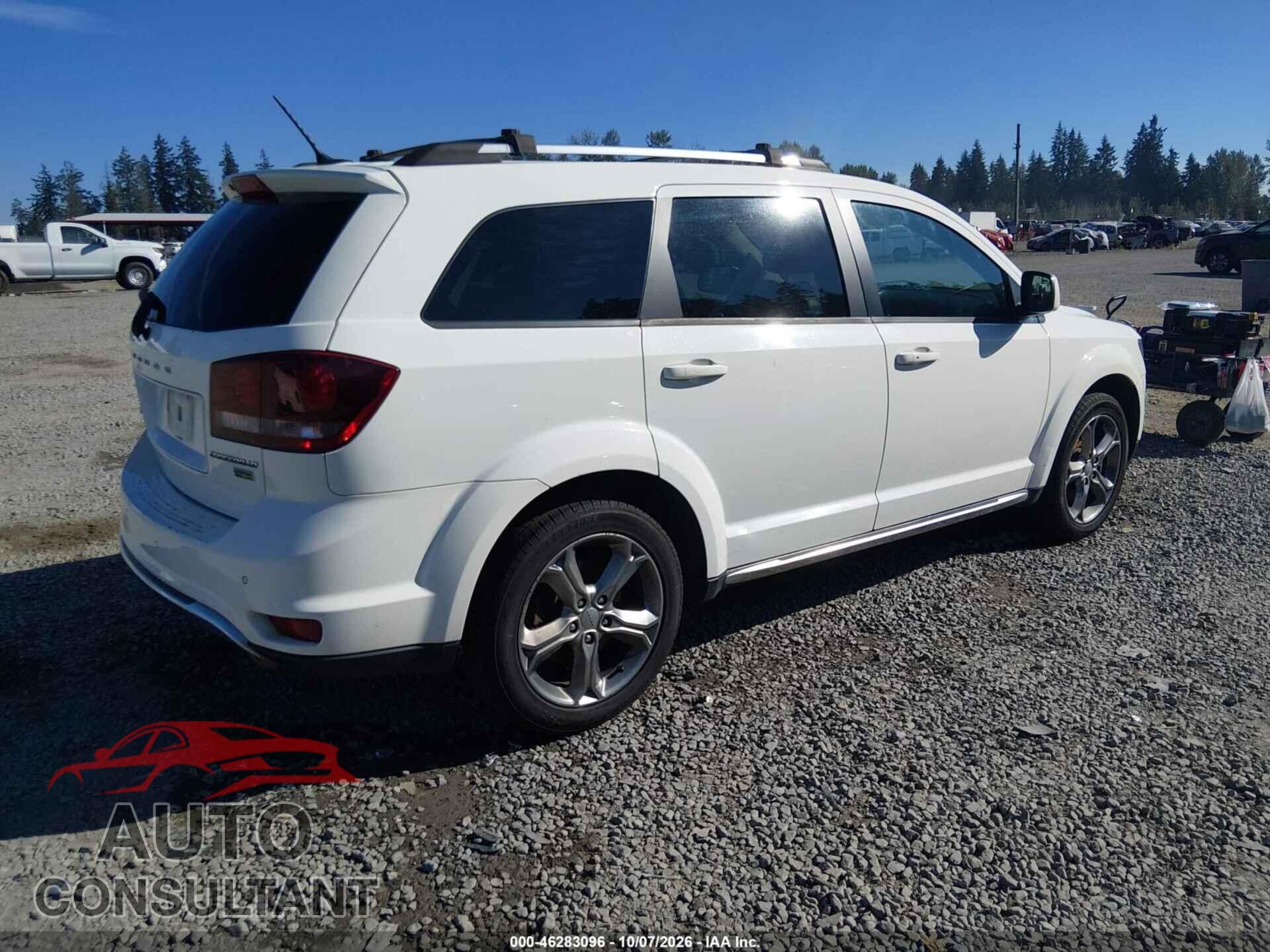 DODGE JOURNEY 2017 - 3C4PDCGG4HT626365