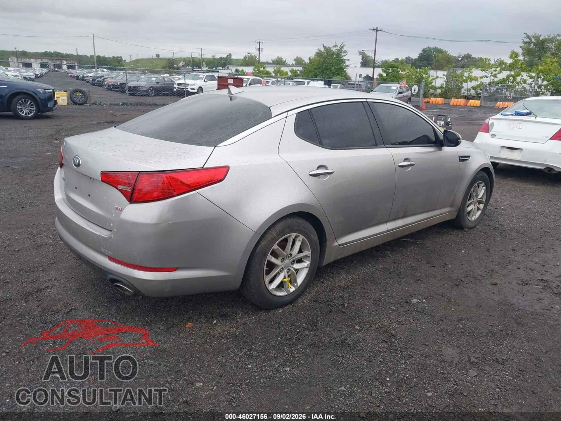 KIA OPTIMA 2013 - KNAGM4A76D5442003