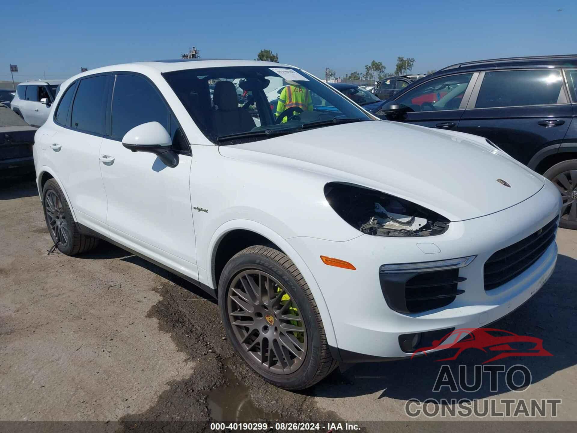 PORSCHE CAYENNE E-HYBRID 2017 - WP1AE2A28HLA75586