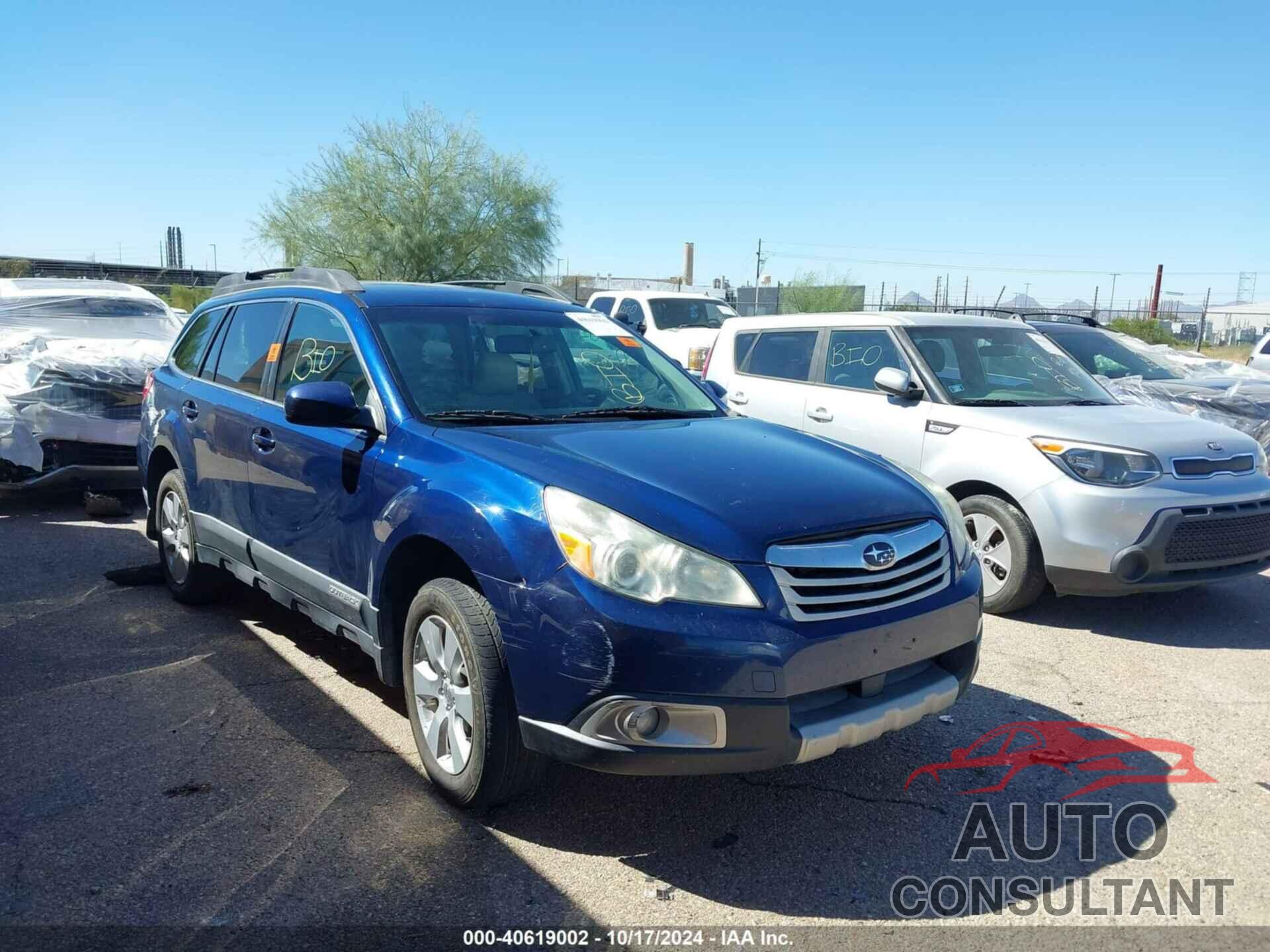 SUBARU OUTBACK 2010 - 4S4BRCKC5A3345849
