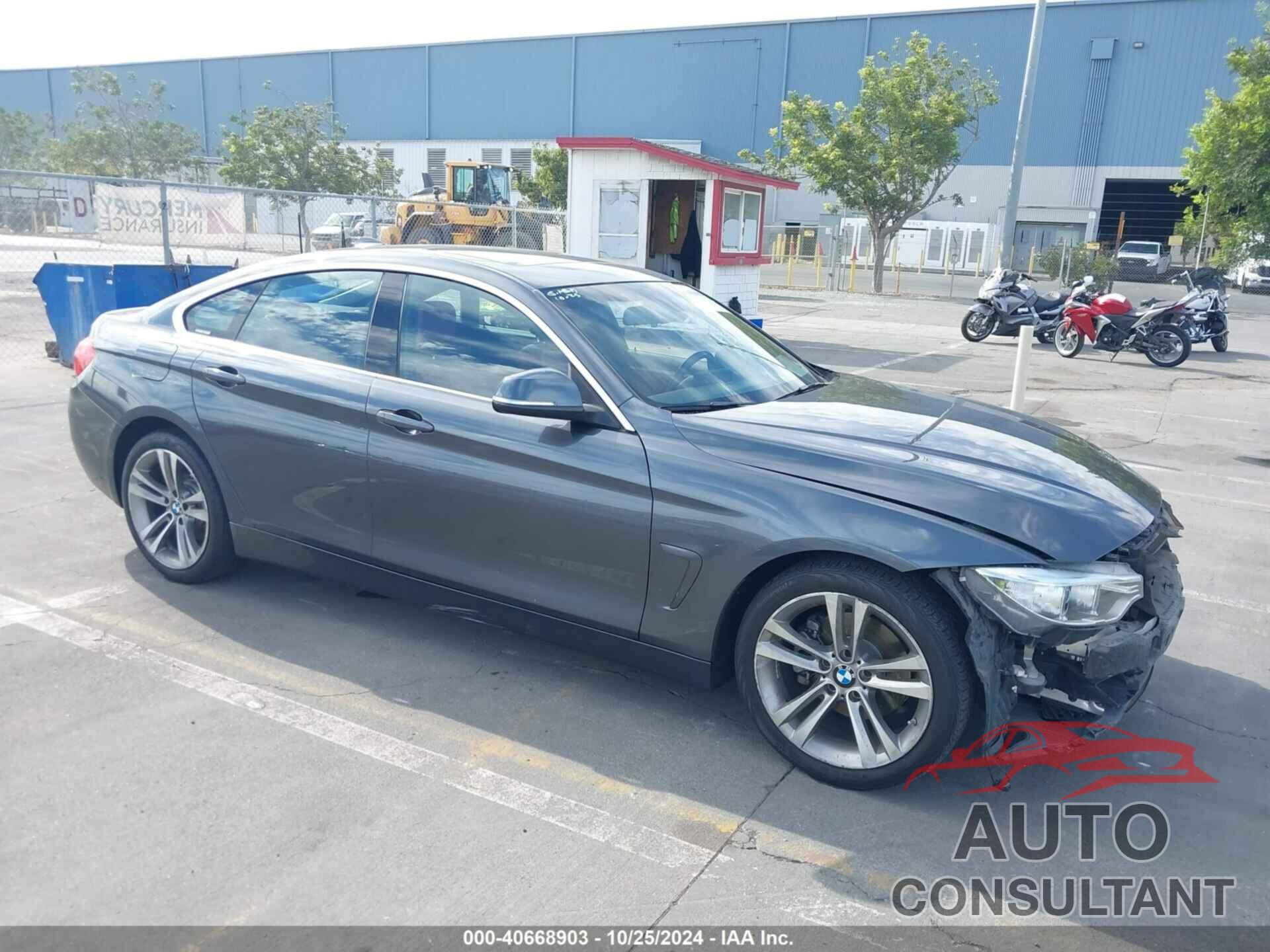 BMW 430I GRAN COUPE 2017 - WBA4F7C5XHG437715