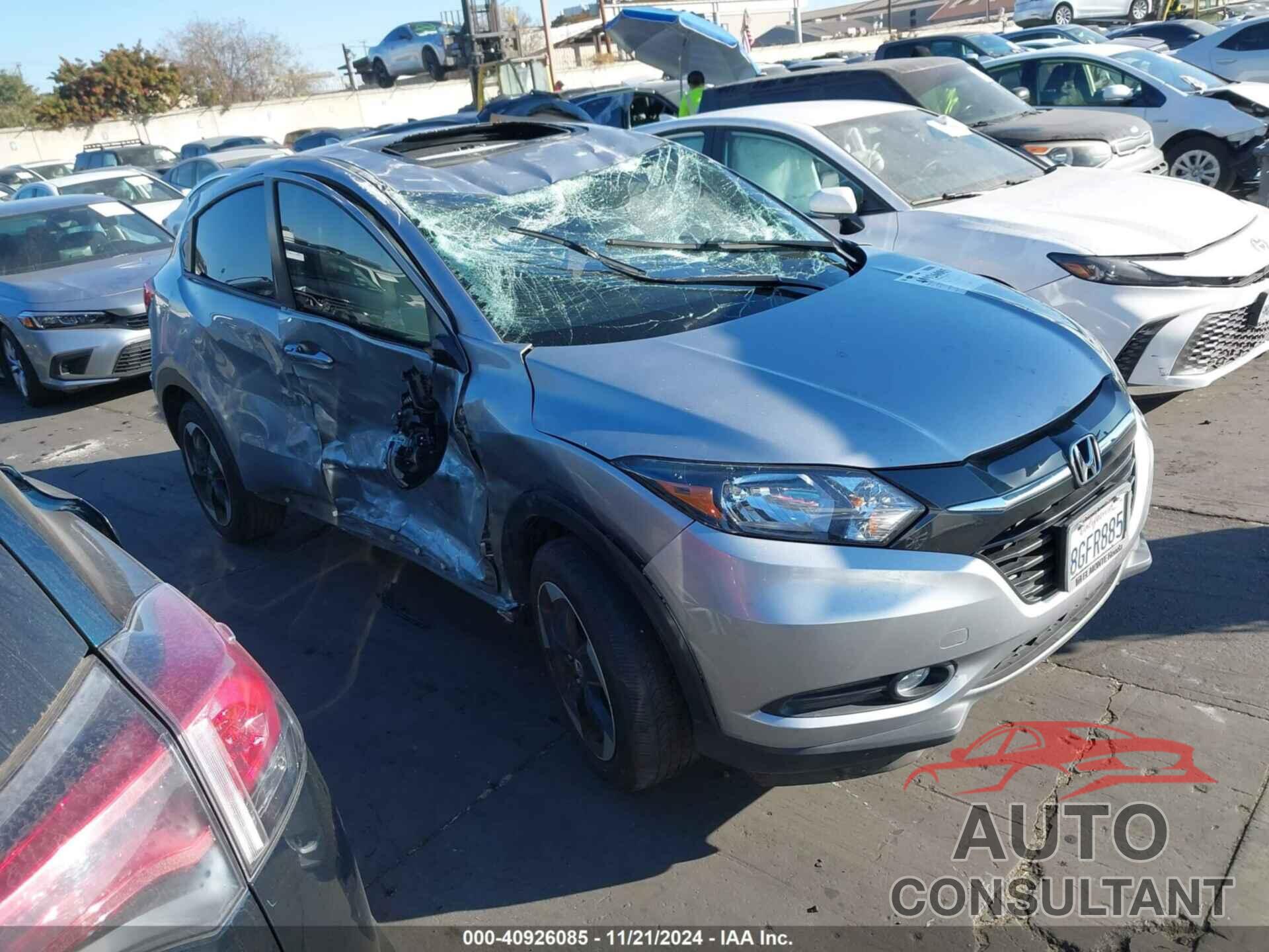 HONDA HR-V 2018 - 3CZRU5H59JM716588