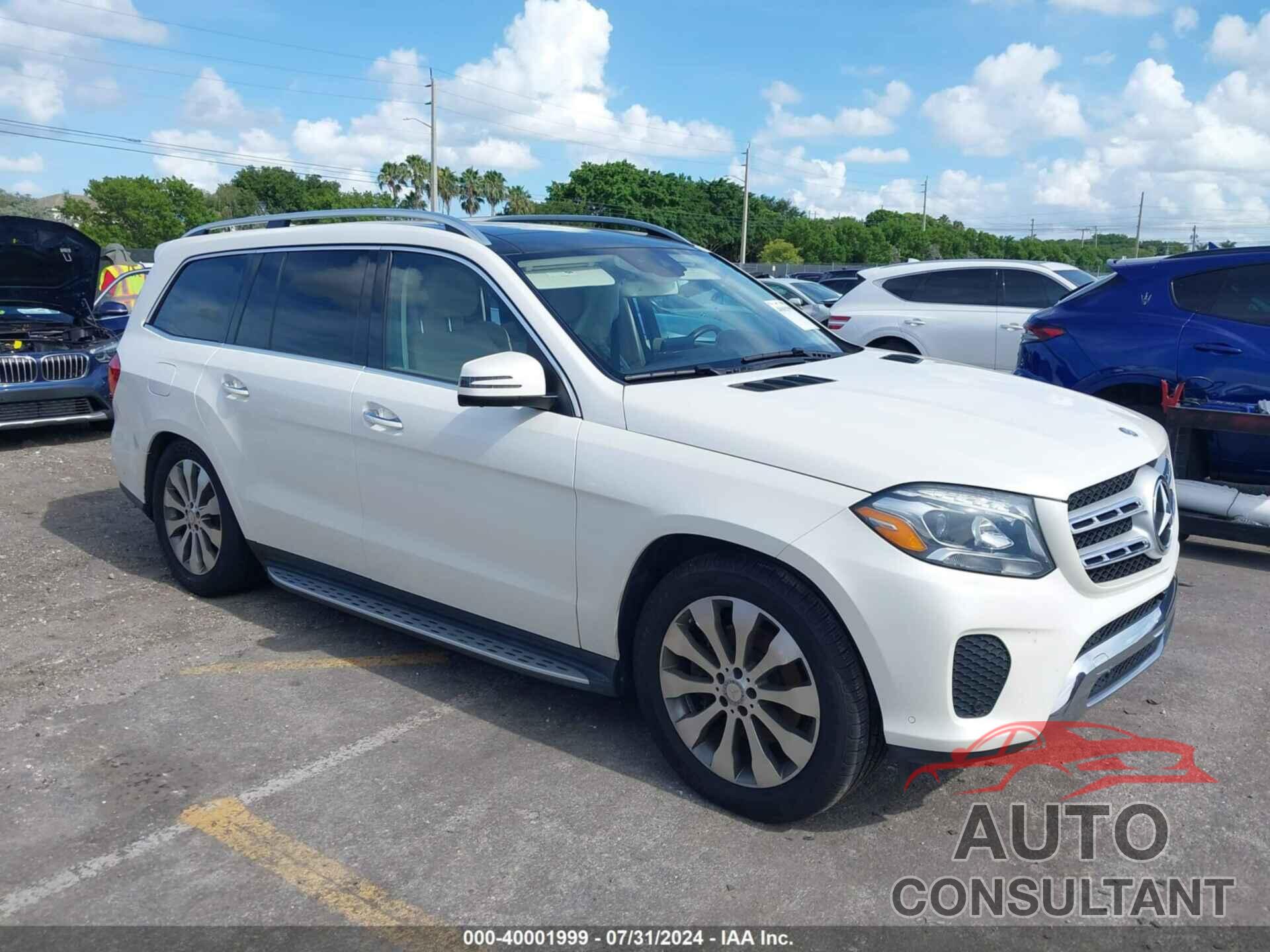 MERCEDES-BENZ GLS 450 2017 - 4JGDF6EE4HA797233