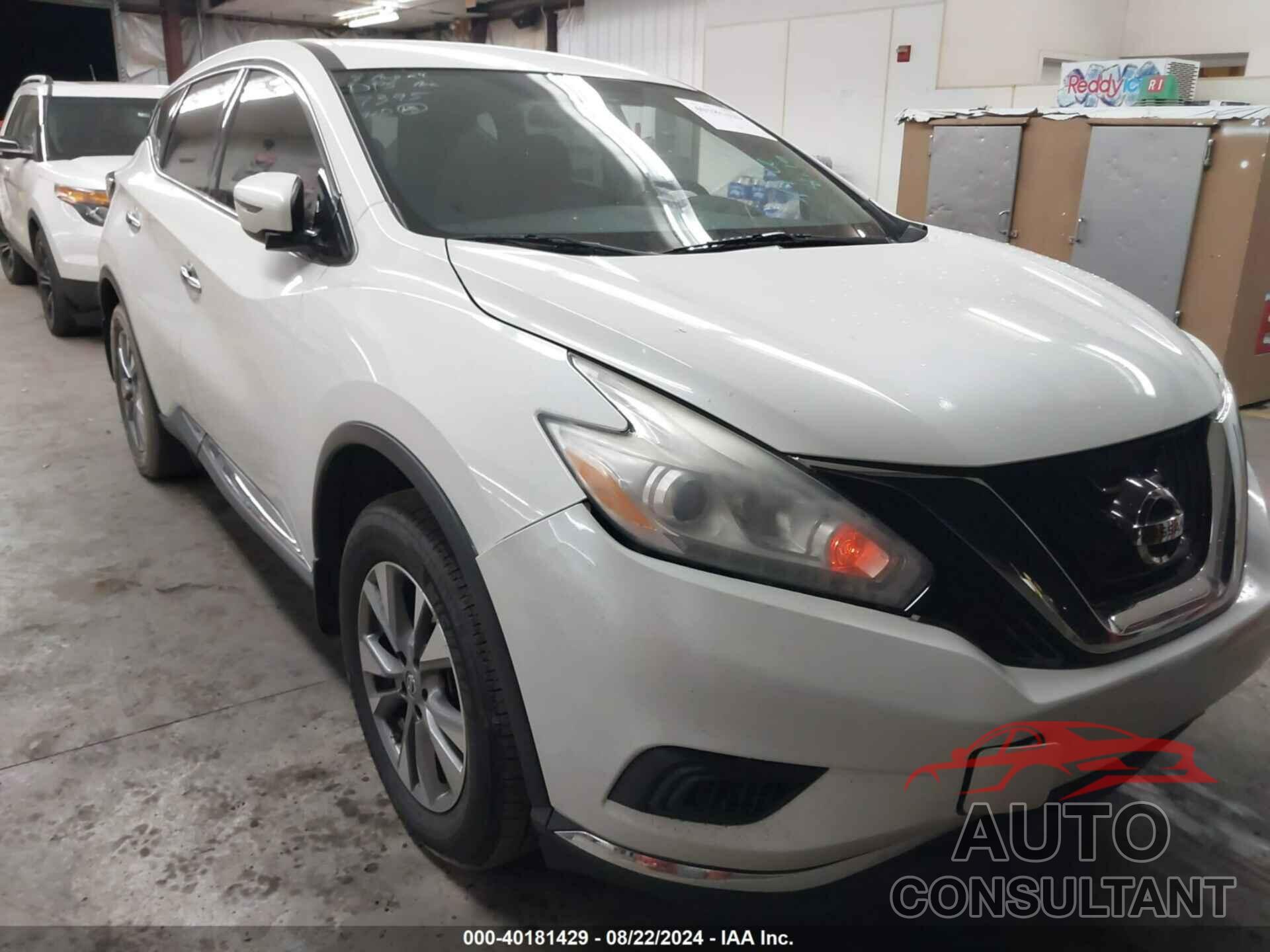 NISSAN MURANO 2017 - 5N1AZ2MG1HN197395