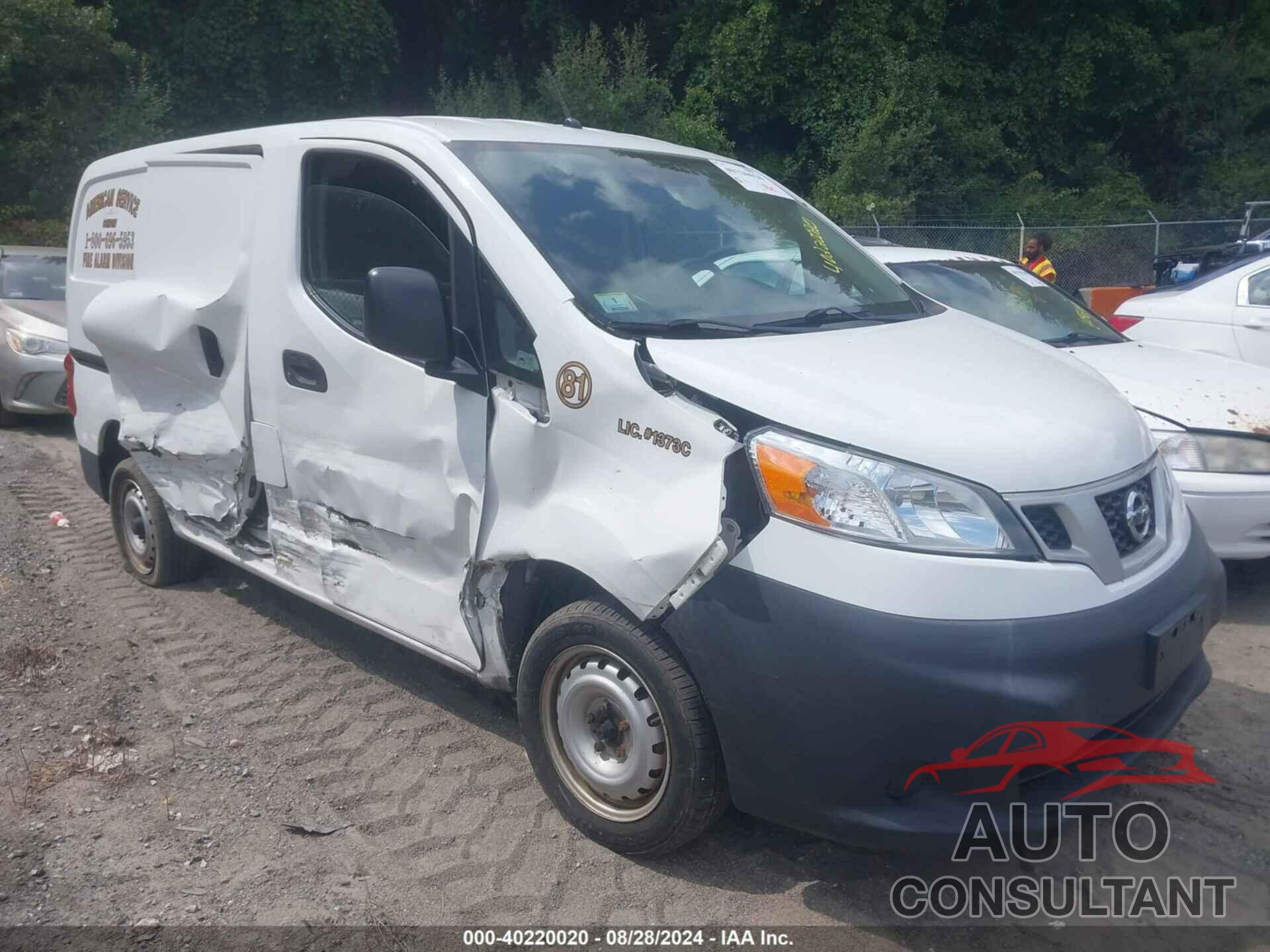 NISSAN NV200 2019 - 3N6CM0KN9KK694500