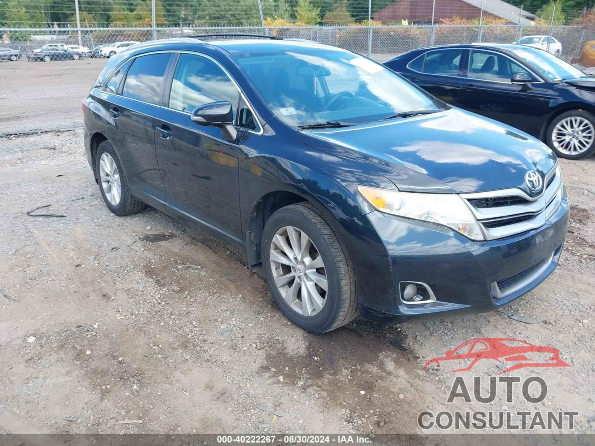 TOYOTA VENZA 2013 - 4T3BA3BB5DU036287