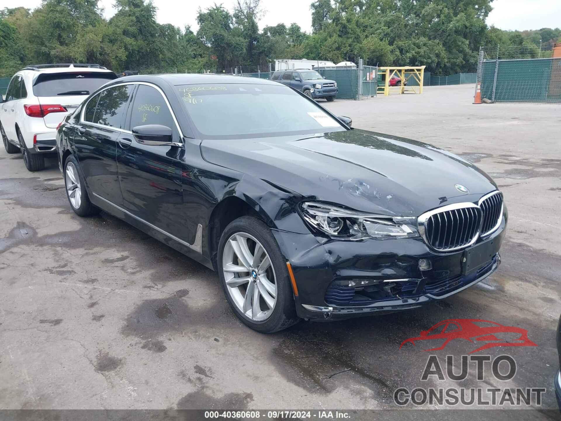 BMW 750I 2016 - WBA7F2C52GG418106