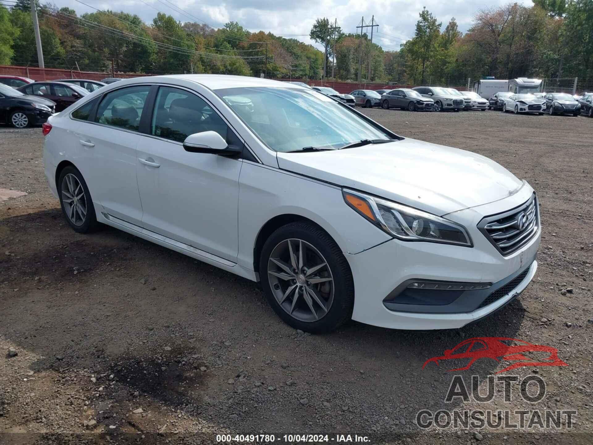 HYUNDAI SONATA 2017 - 5NPE34ABXHH498761