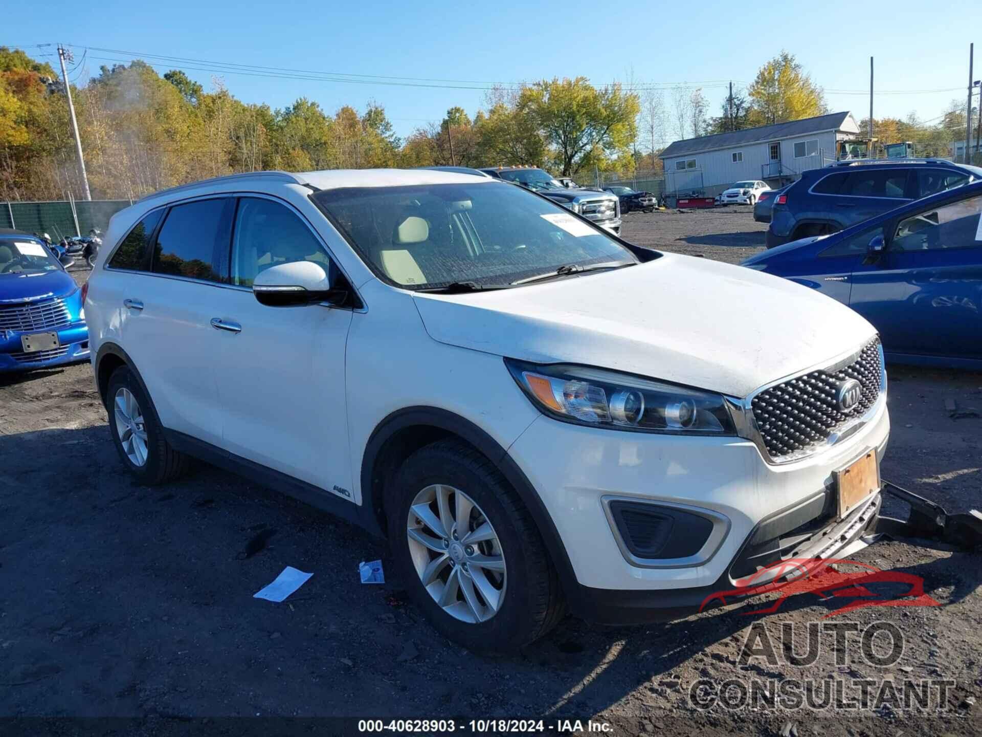 KIA SORENTO 2017 - 5XYPGDA36HG243201