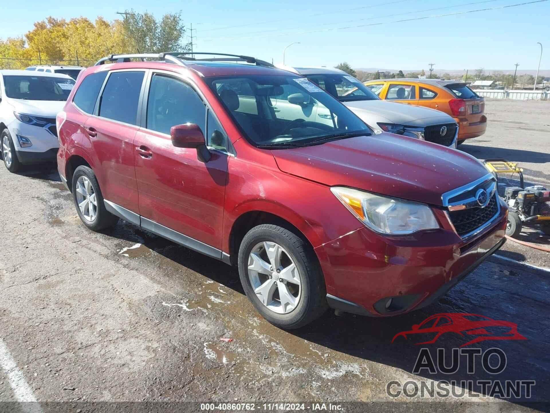 SUBARU FORESTER 2014 - JF2SJAHC1EH526884