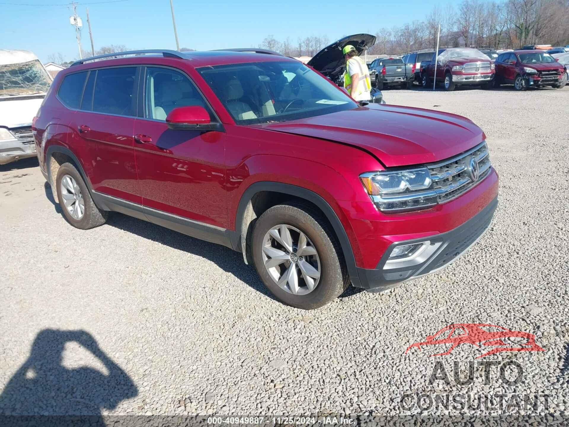 VOLKSWAGEN ATLAS 2018 - 1V2MR2CA3JC586103