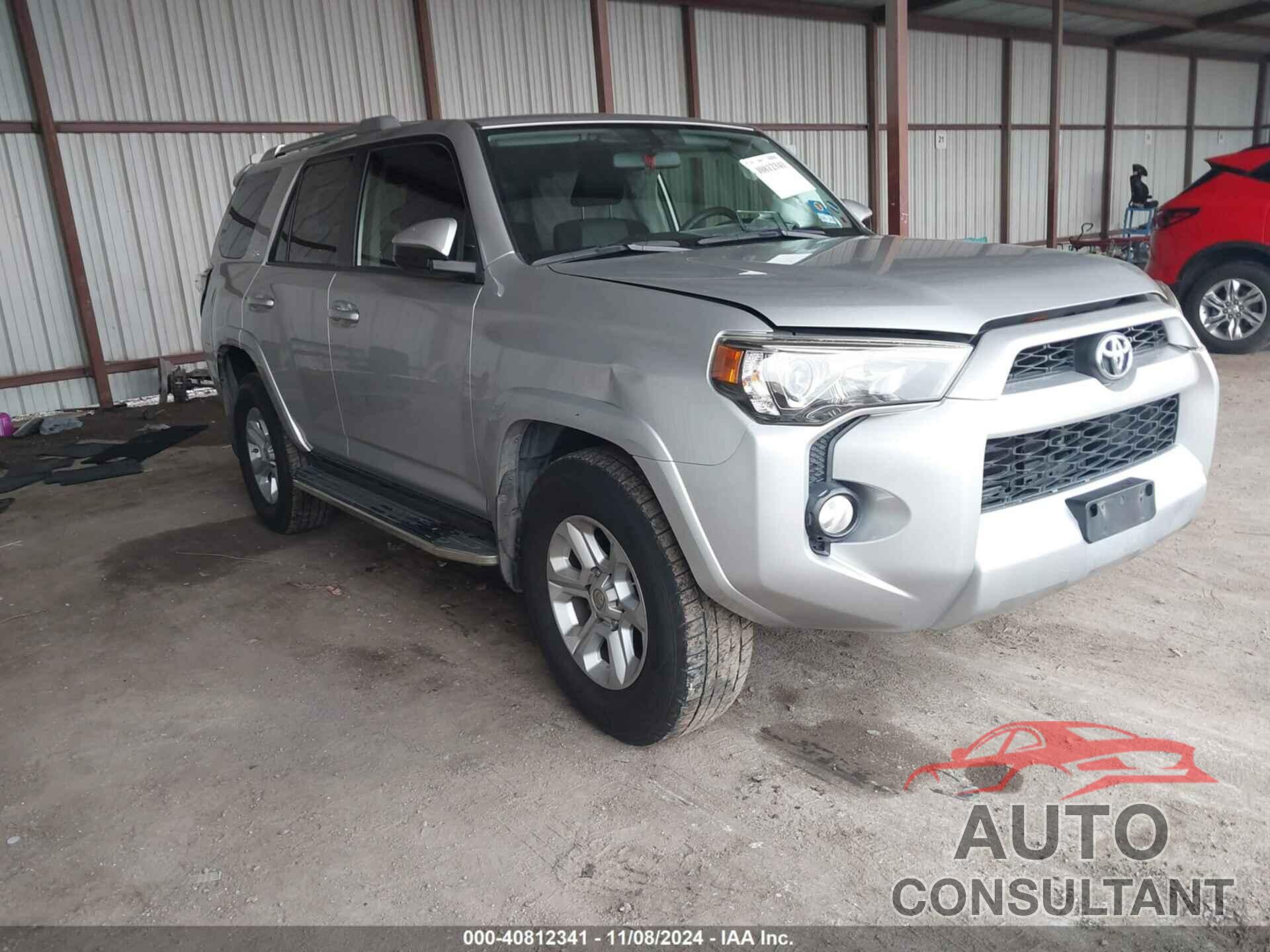 TOYOTA 4RUNNER 2016 - JTEZU5JR7G5131439