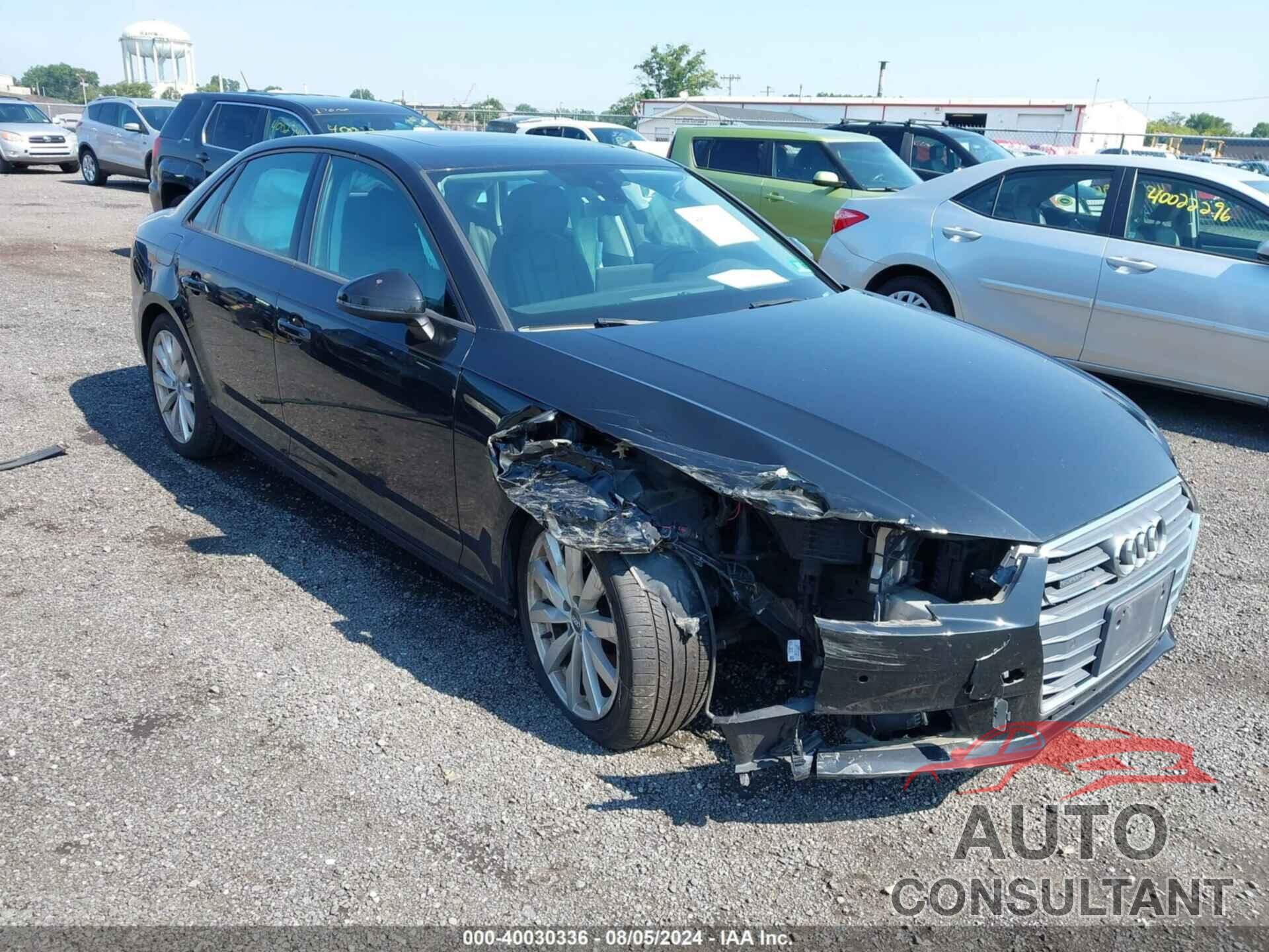 AUDI A4 2017 - WAUANAF43HN008174