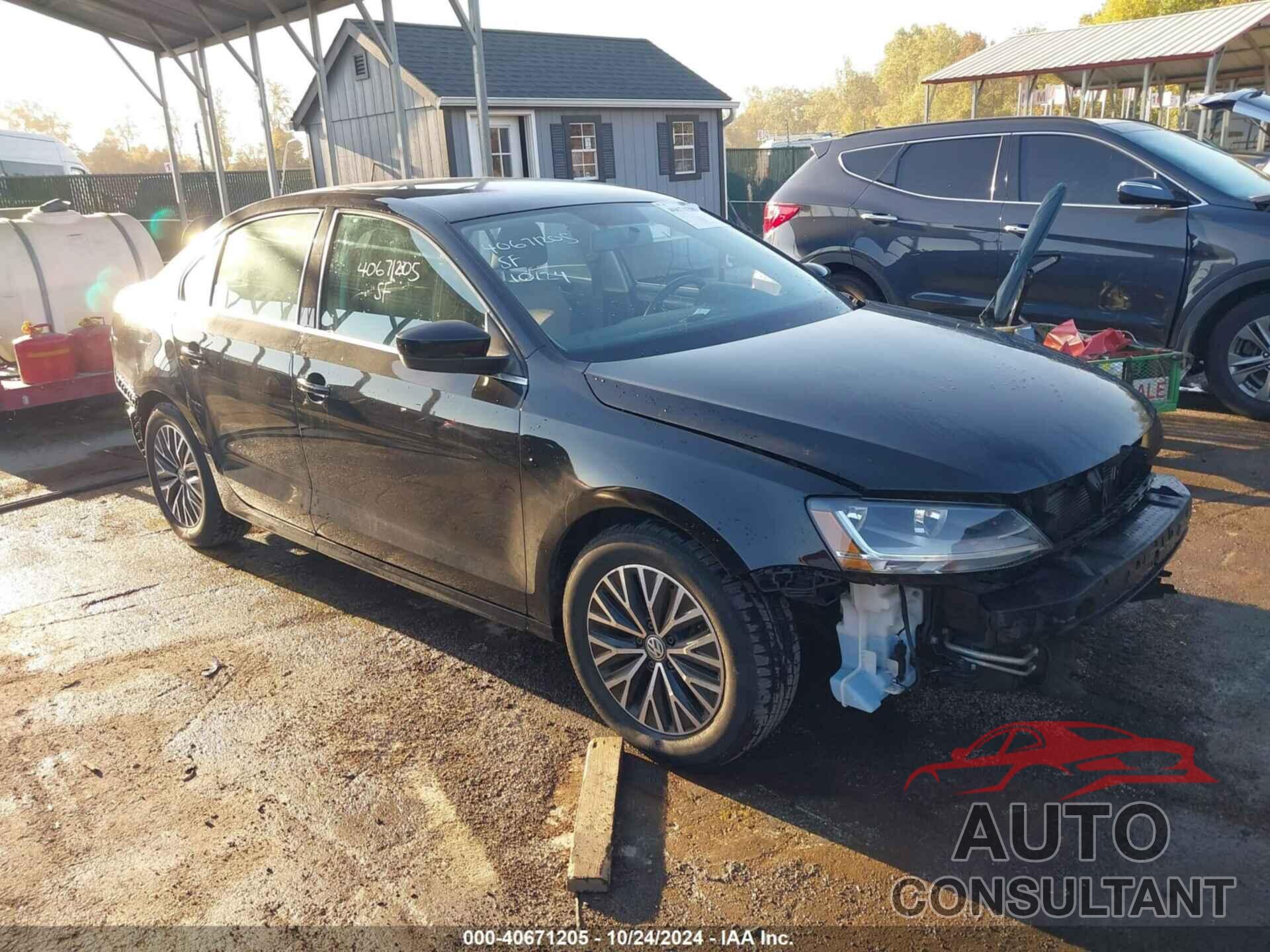 VOLKSWAGEN JETTA 2017 - 3VW2B7AJ5HM258653