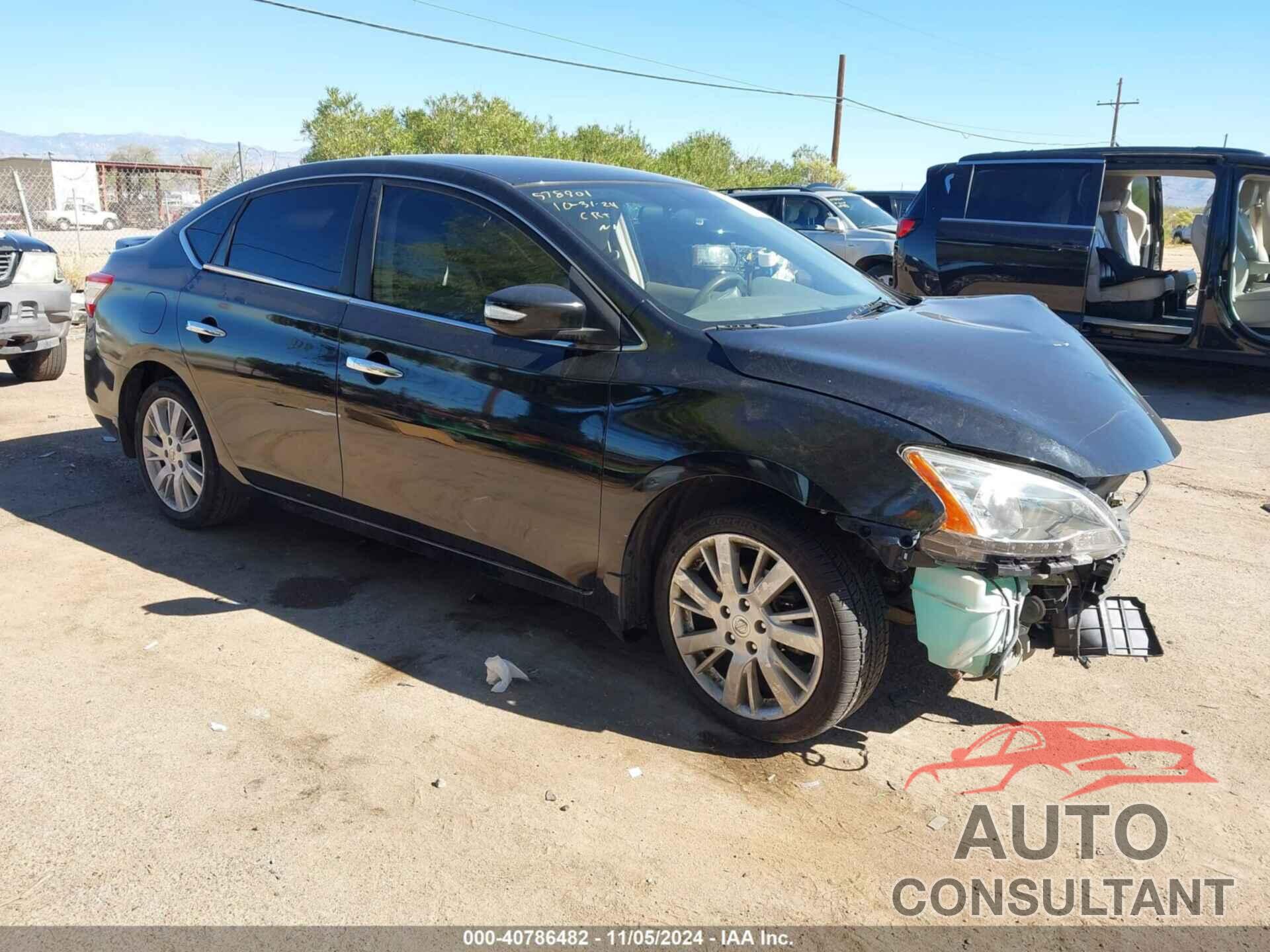 NISSAN SENTRA 2013 - 3N1AB7AP7DL630905