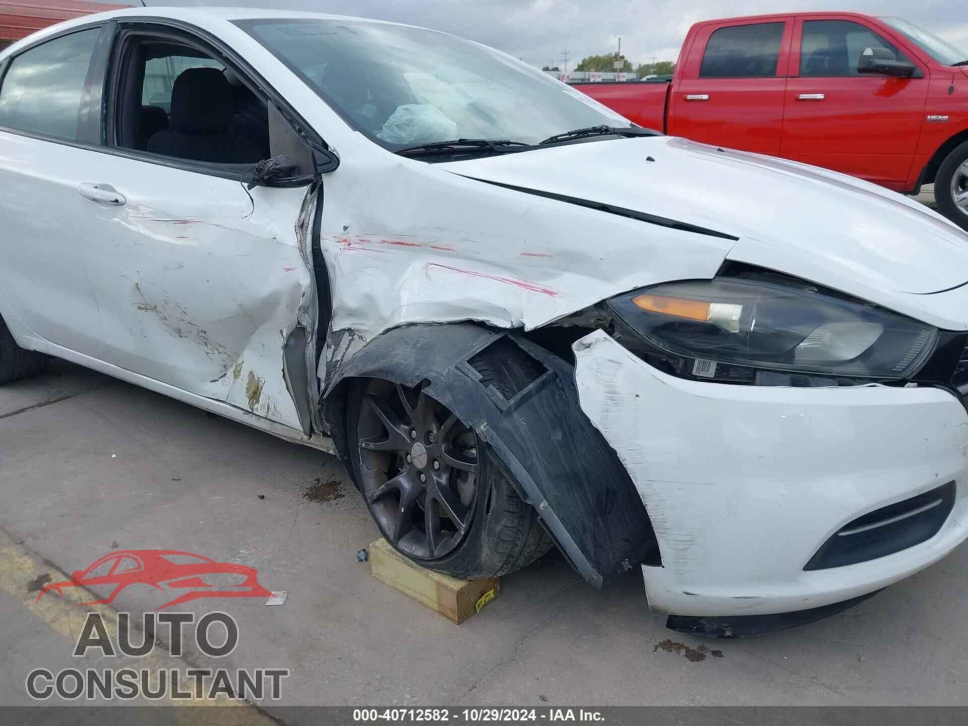 DODGE DART 2015 - 1C3CDFAA0FD378322
