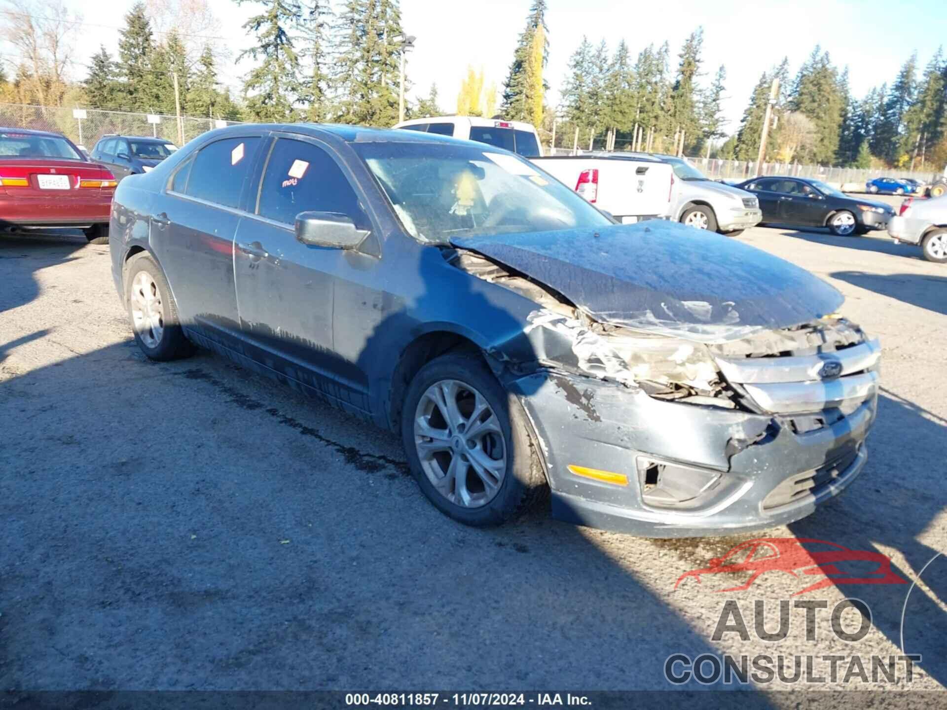 FORD FUSION 2012 - 3FAHP0HG4CR346403