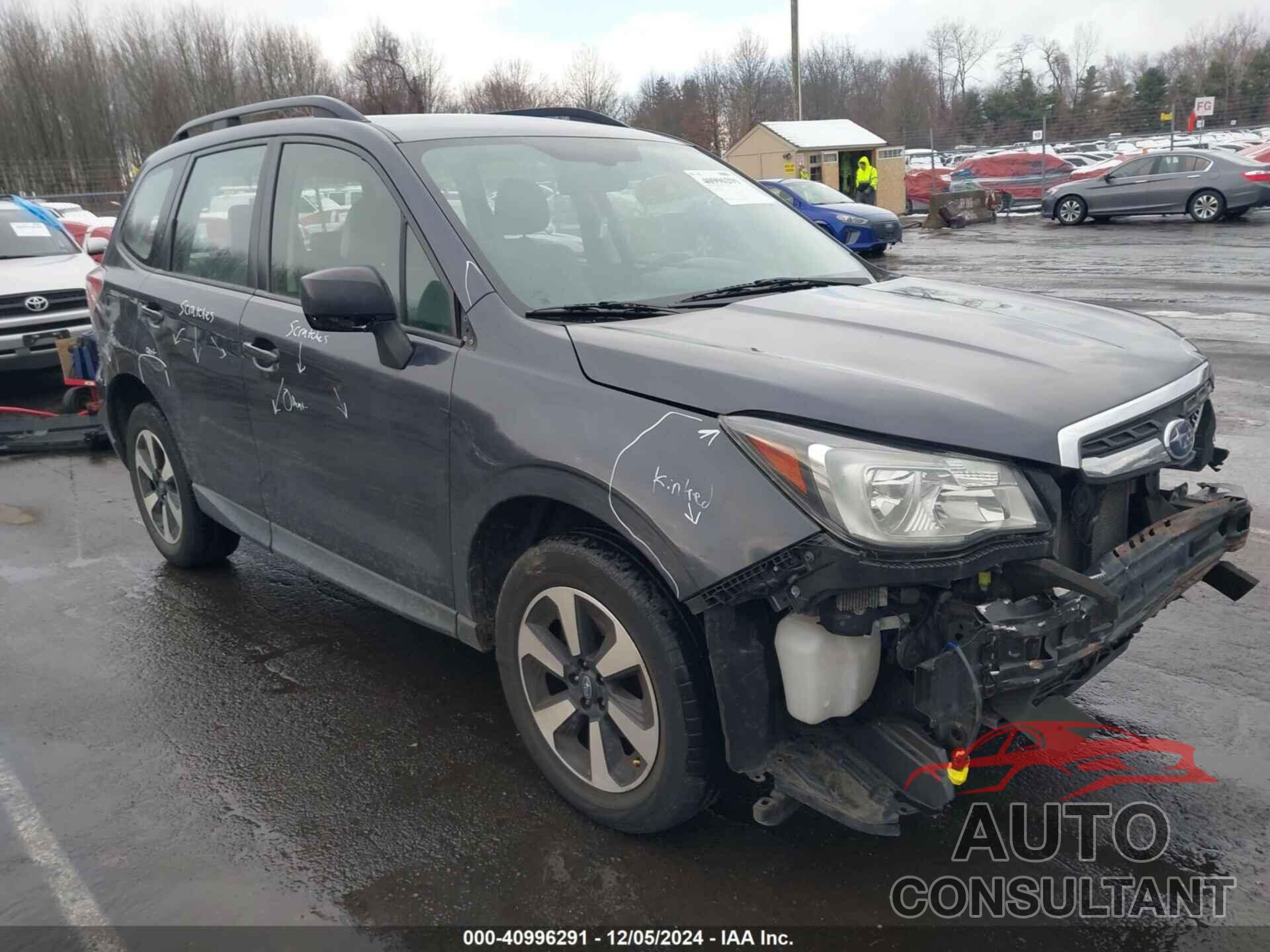 SUBARU FORESTER 2018 - JF2SJABC9JH431315