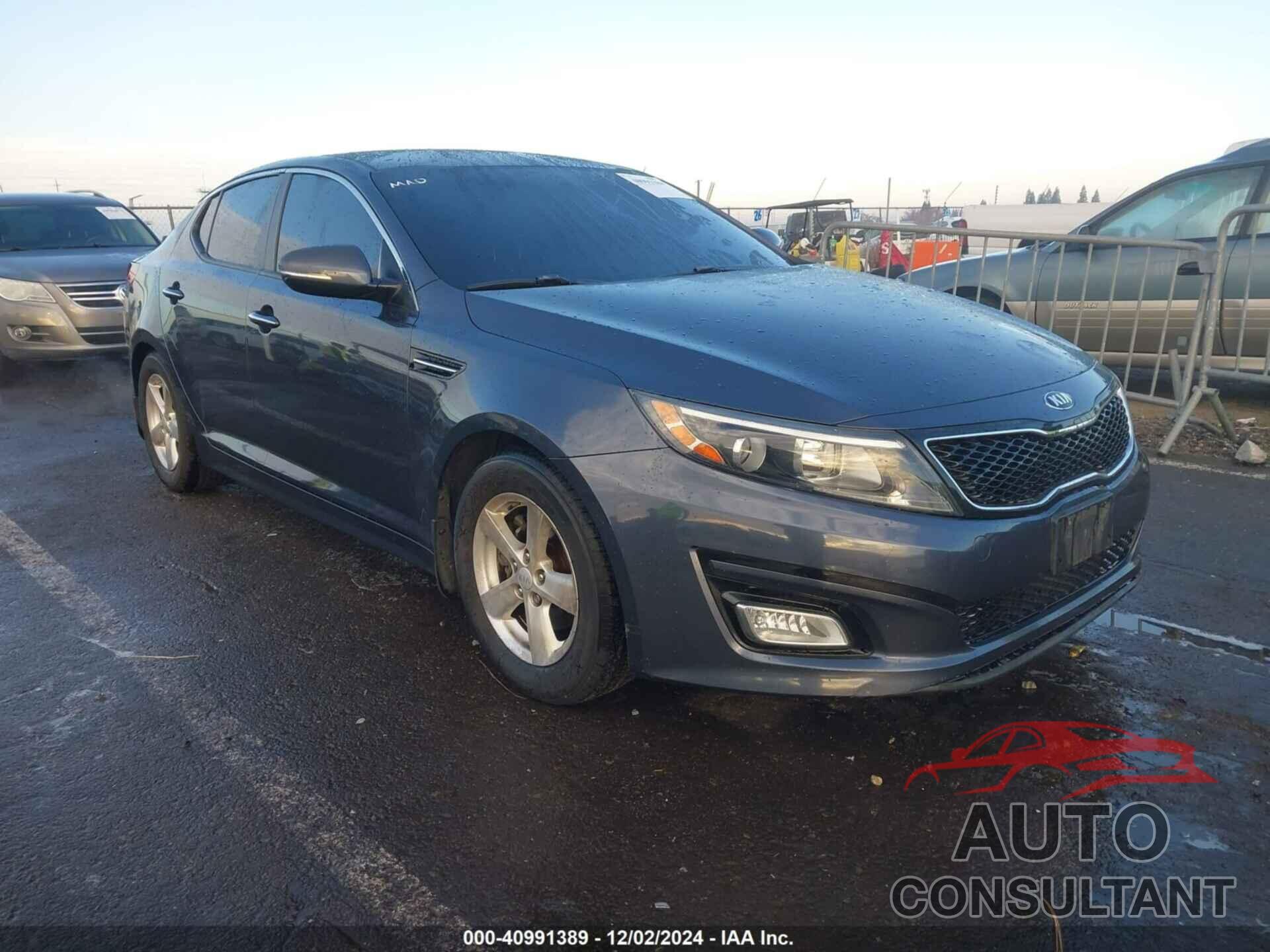 KIA OPTIMA 2015 - KNAGM4A72F5551514