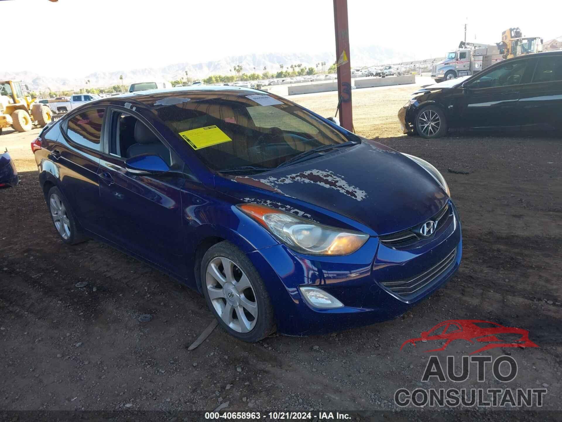 HYUNDAI ELANTRA 2011 - 5NPDH4AE8BH049965