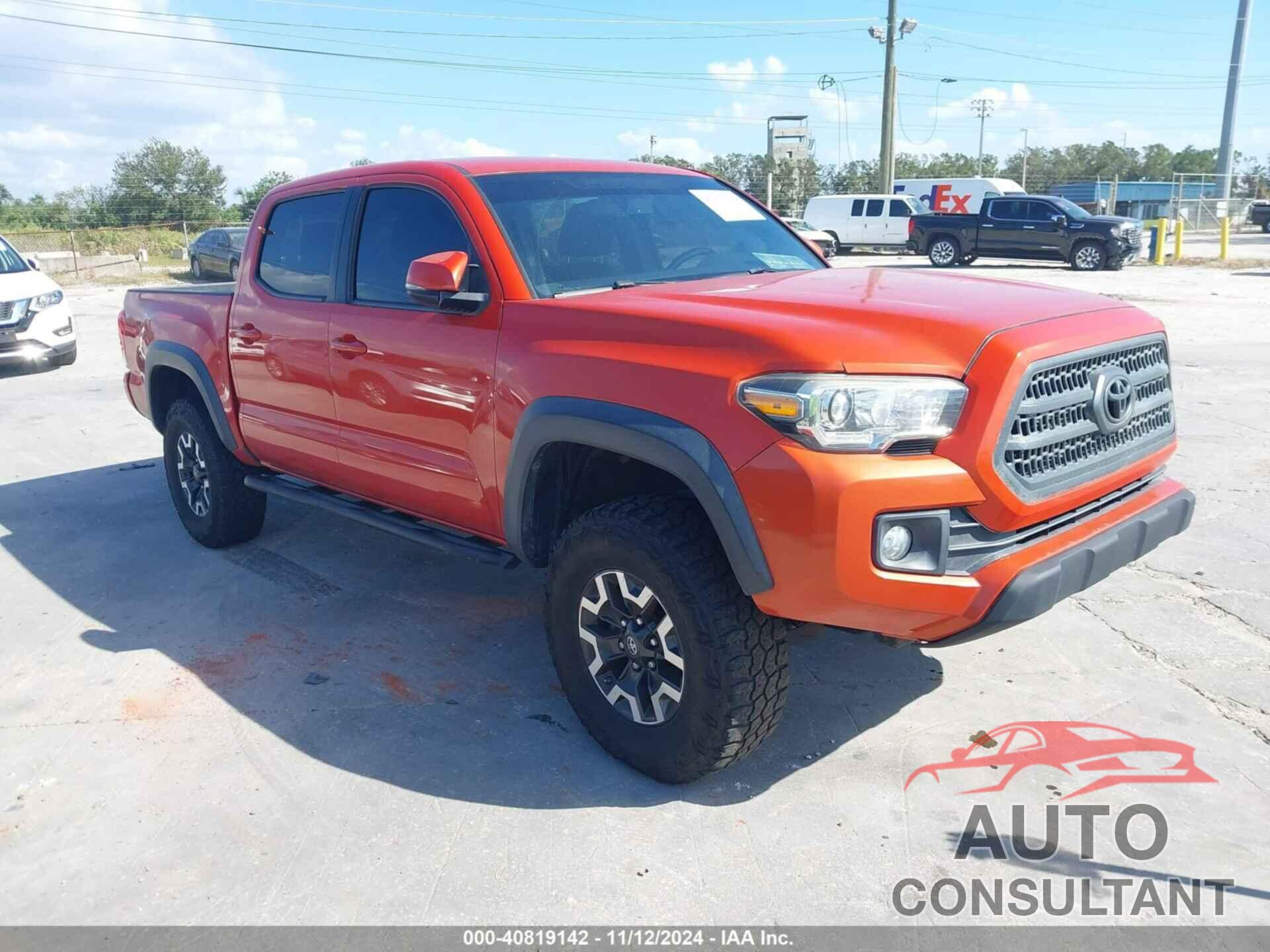 TOYOTA TACOMA 2017 - 3TMCZ5AN2HM067377