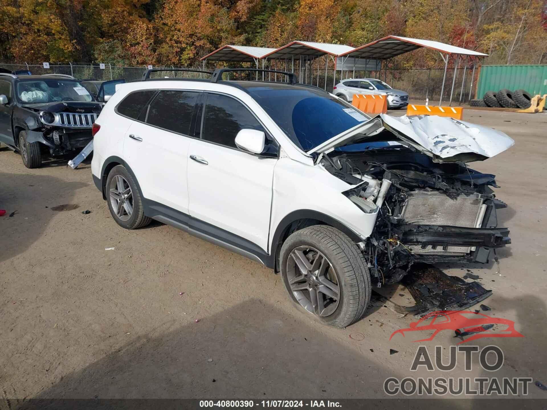 HYUNDAI SANTA FE 2017 - KM8SR4HF3HU225088